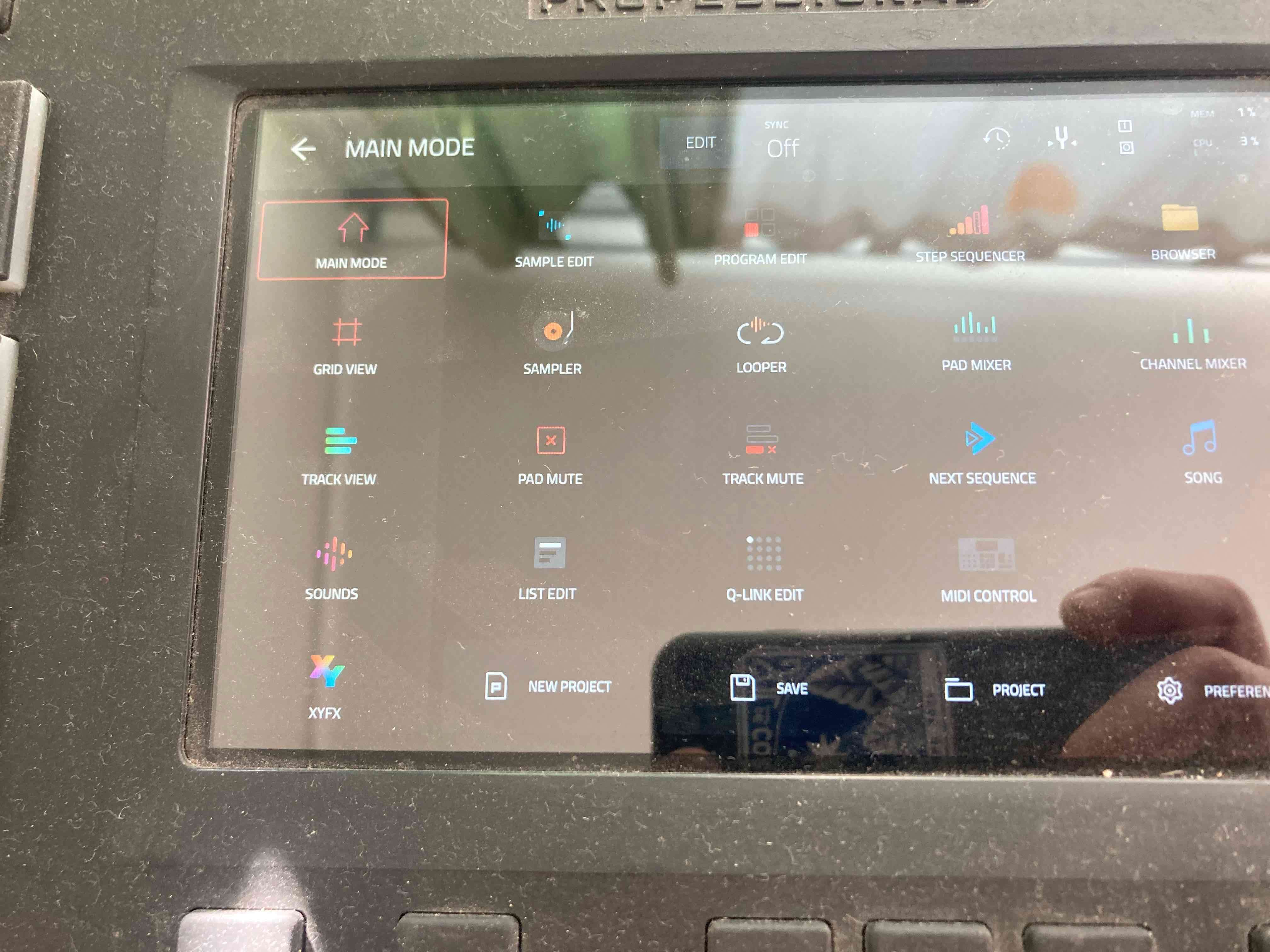 Controlador AKAI MPC touch - miniatura 2