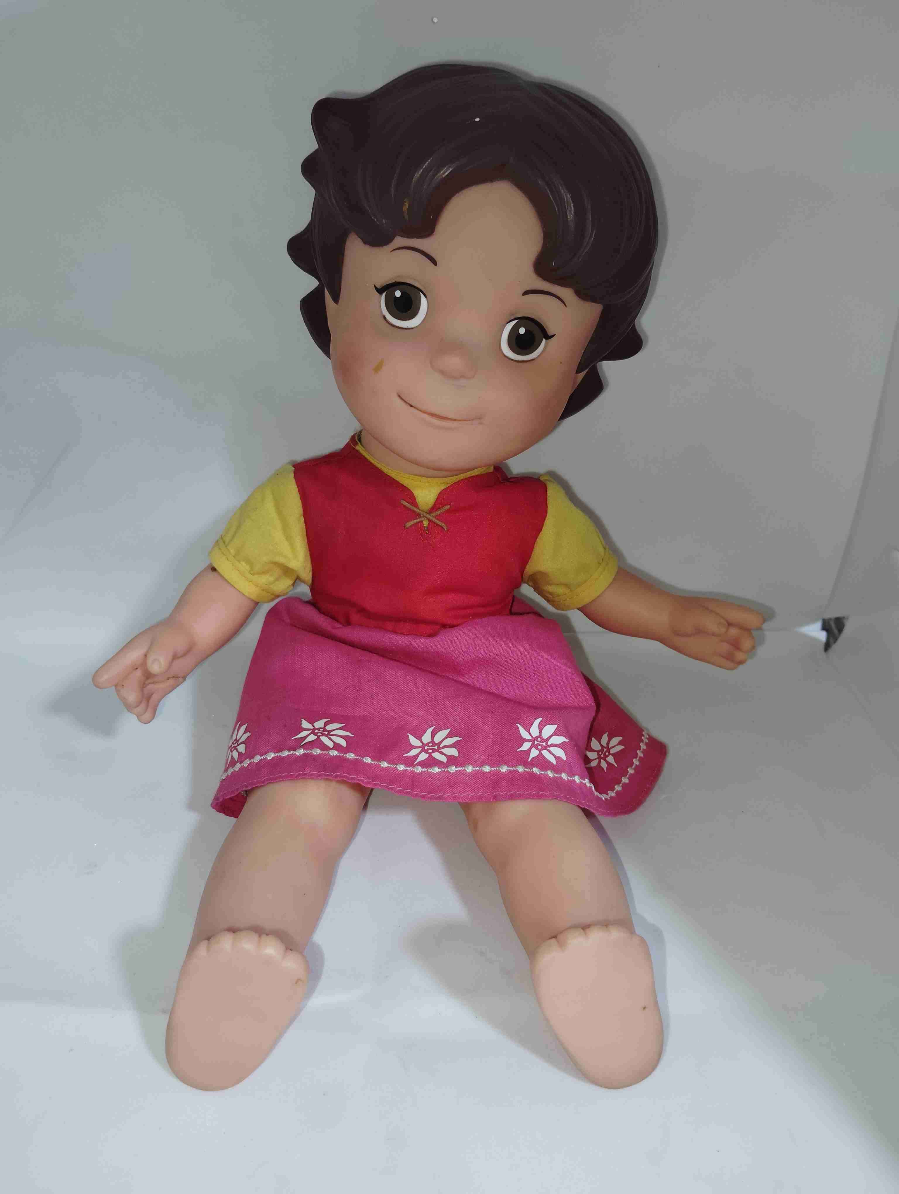 Muñeca de trapo con vestido