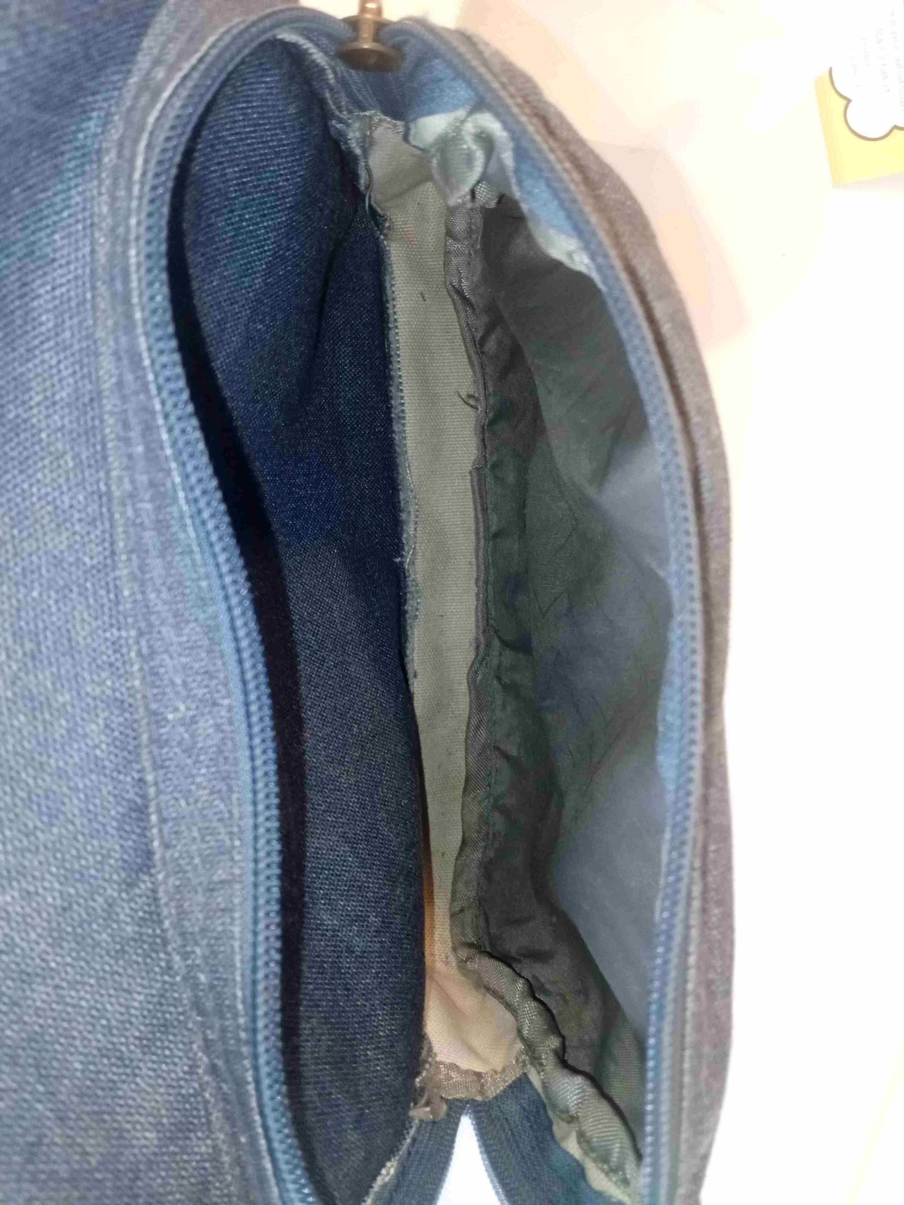 Mochila azul de tela Xtrem - miniatura 4