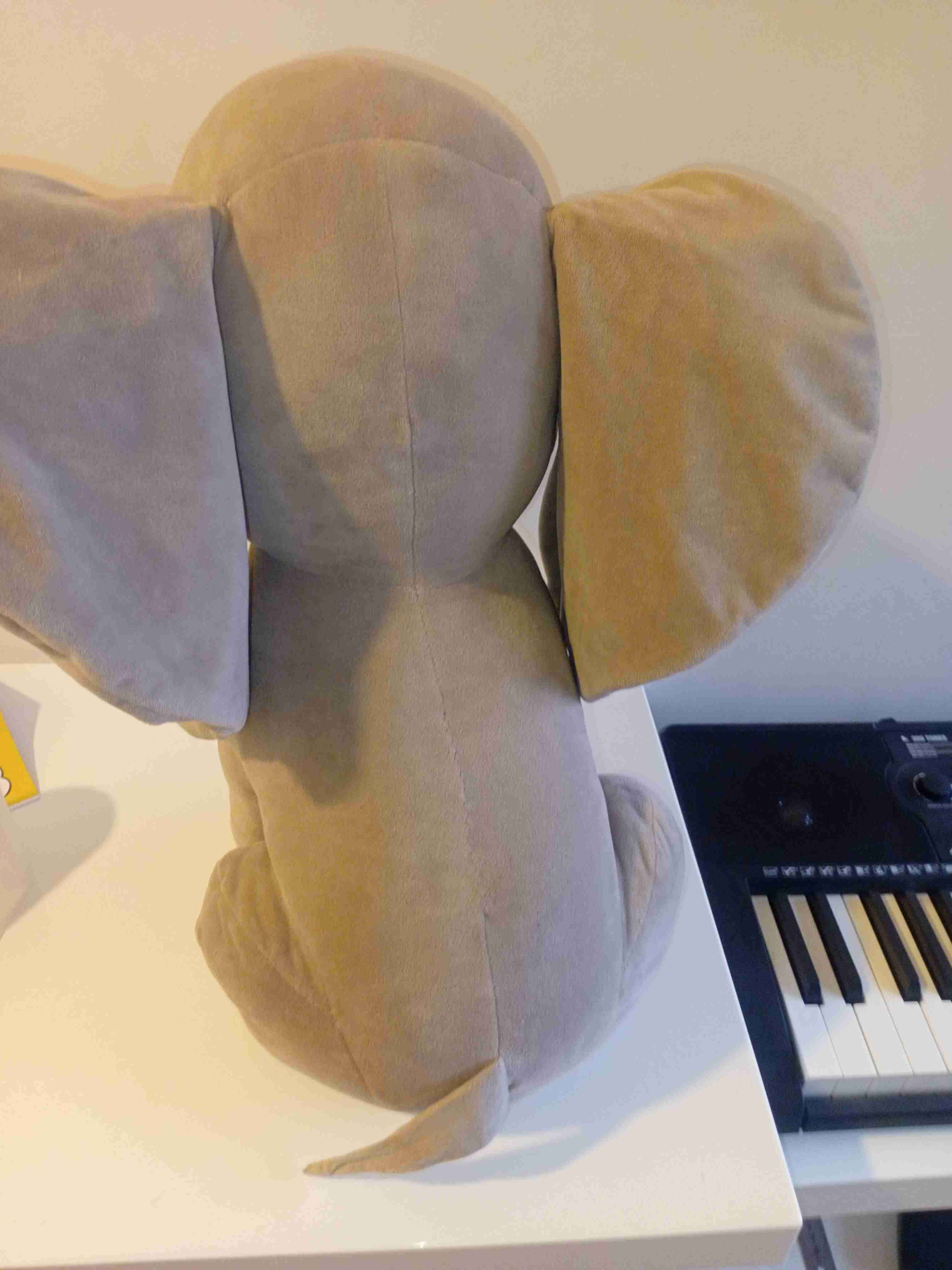 Peluche elefante gris - miniatura 3