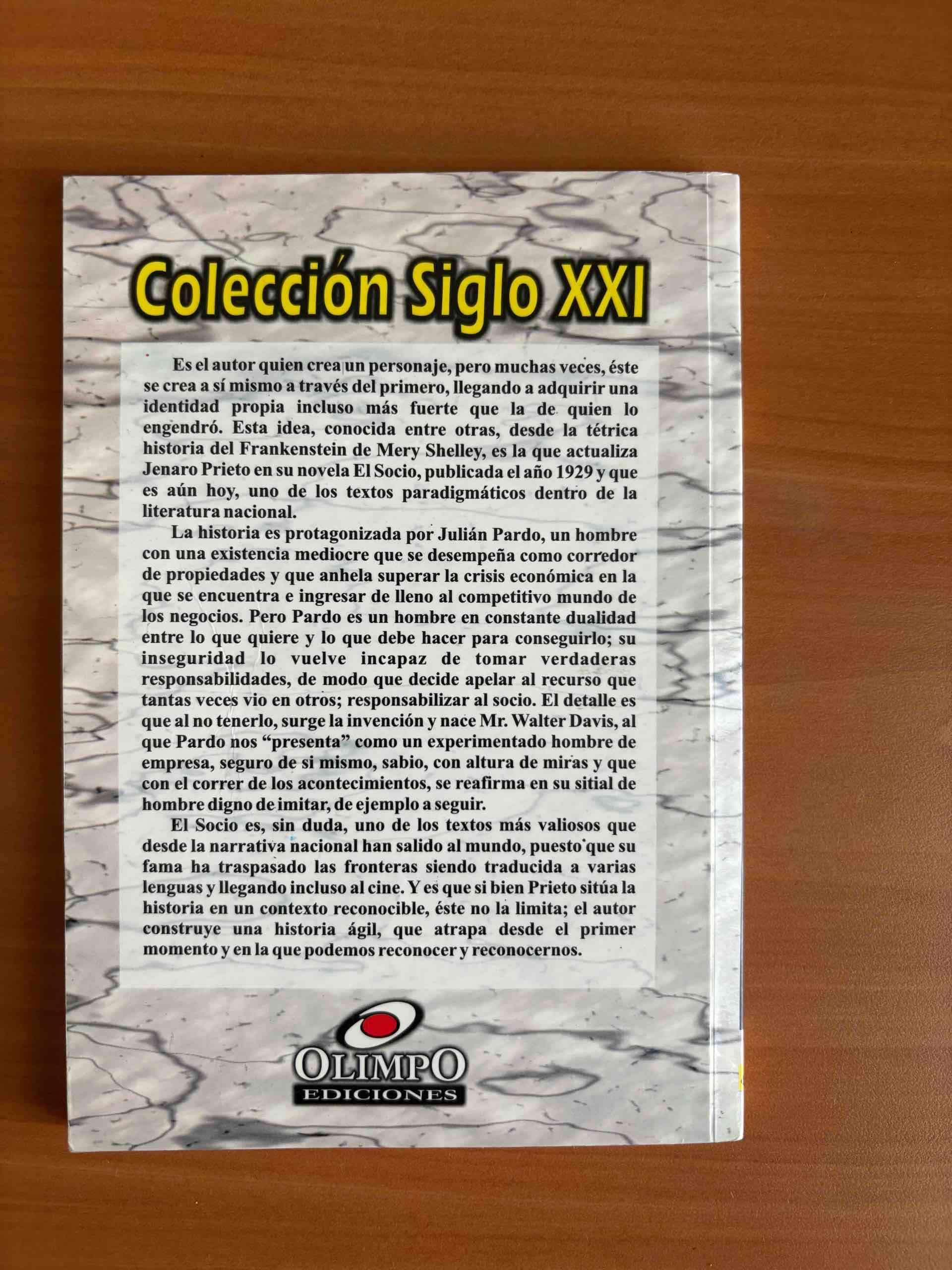 Libro El Socio de Jenaro Prieto - miniatura 2