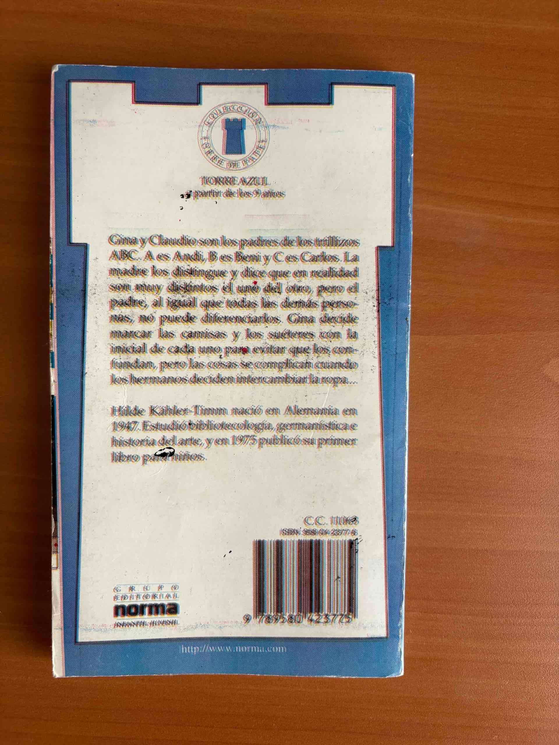 Libro Aventuras de los Trillizos ABC - miniatura 2