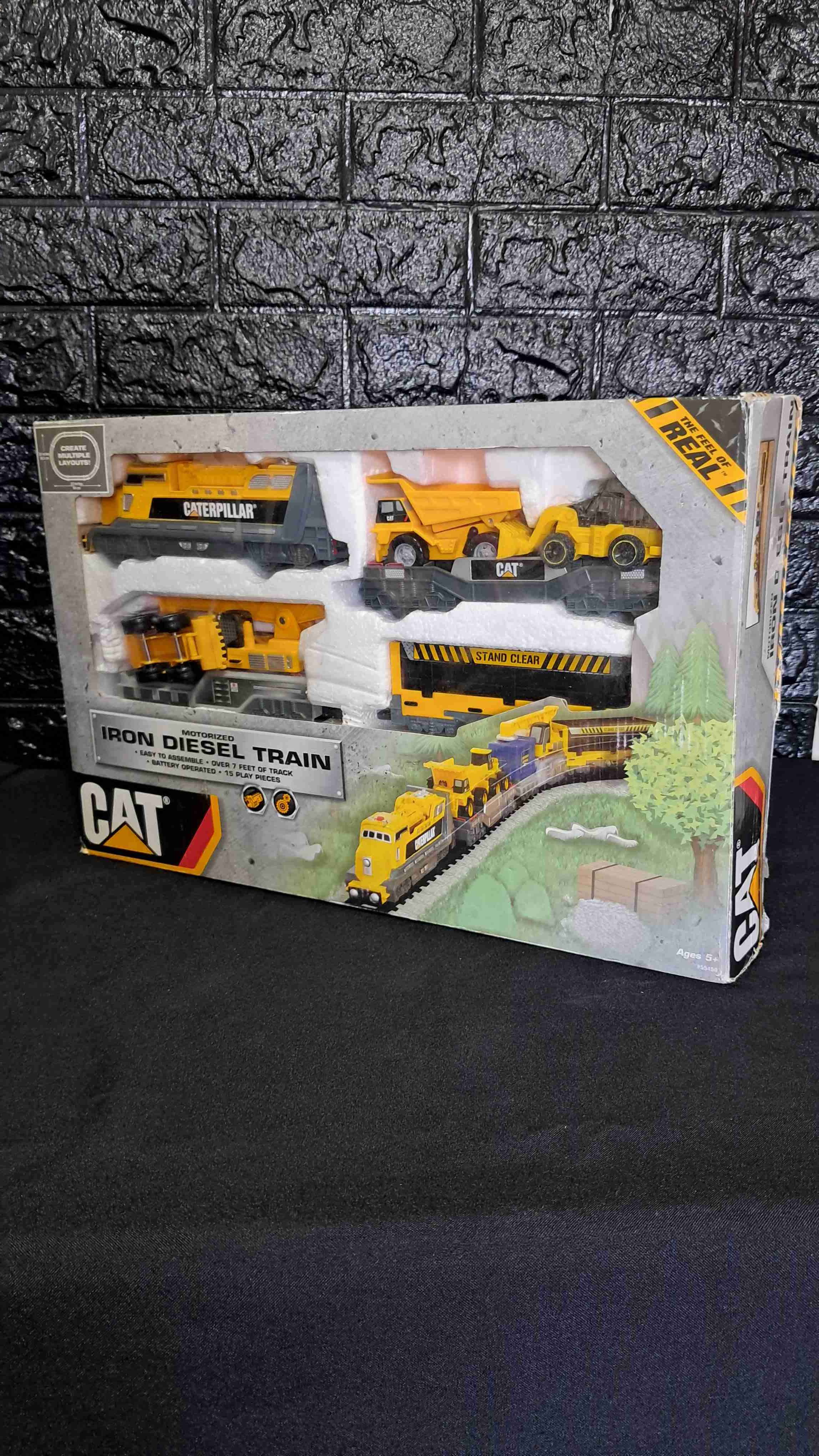 Tren de juguete Caterpillar