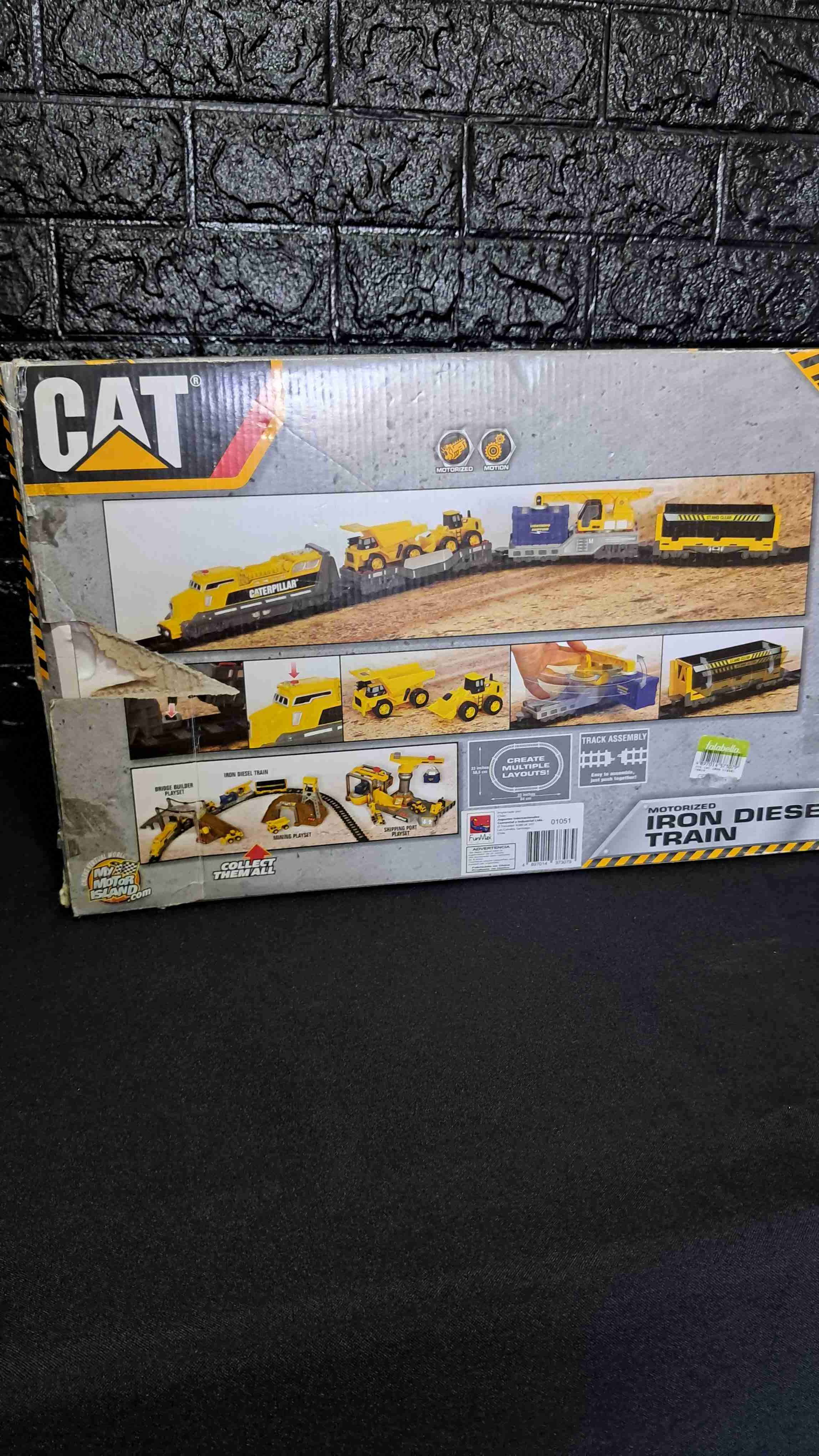 Tren de juguete Caterpillar - miniatura 3