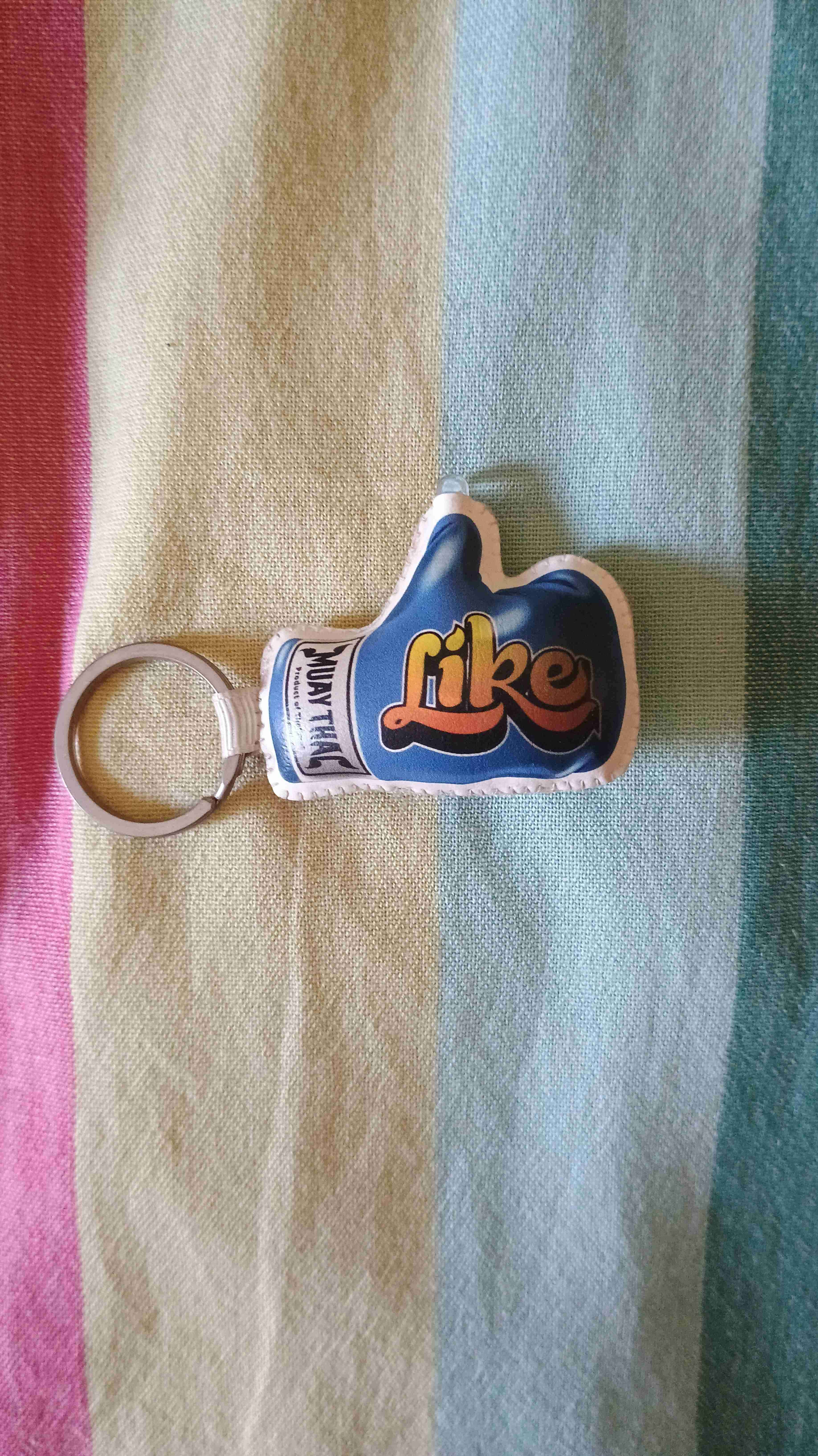 Llavero de guante de boxeo