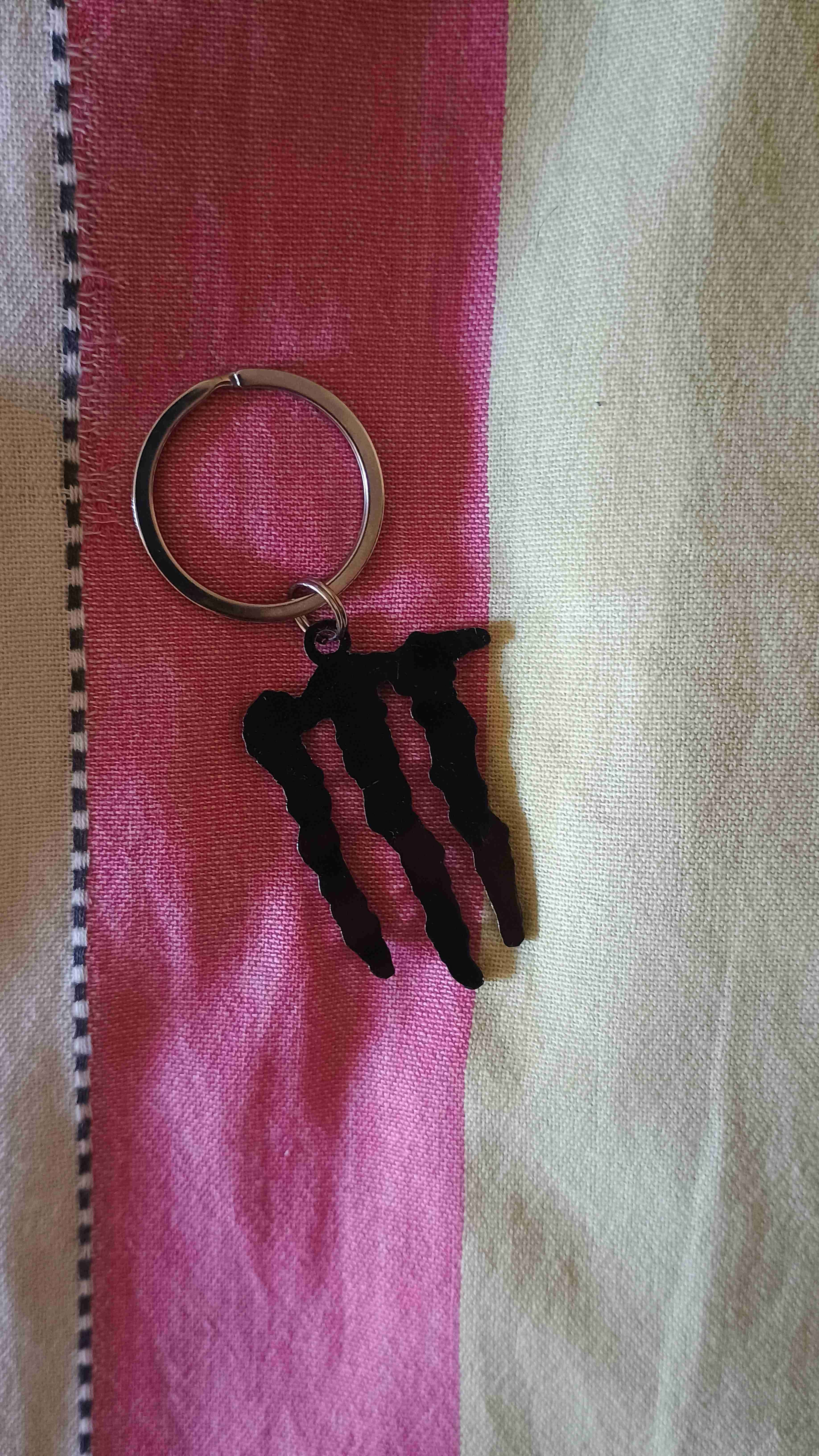 Llavero monster verde - miniatura 2