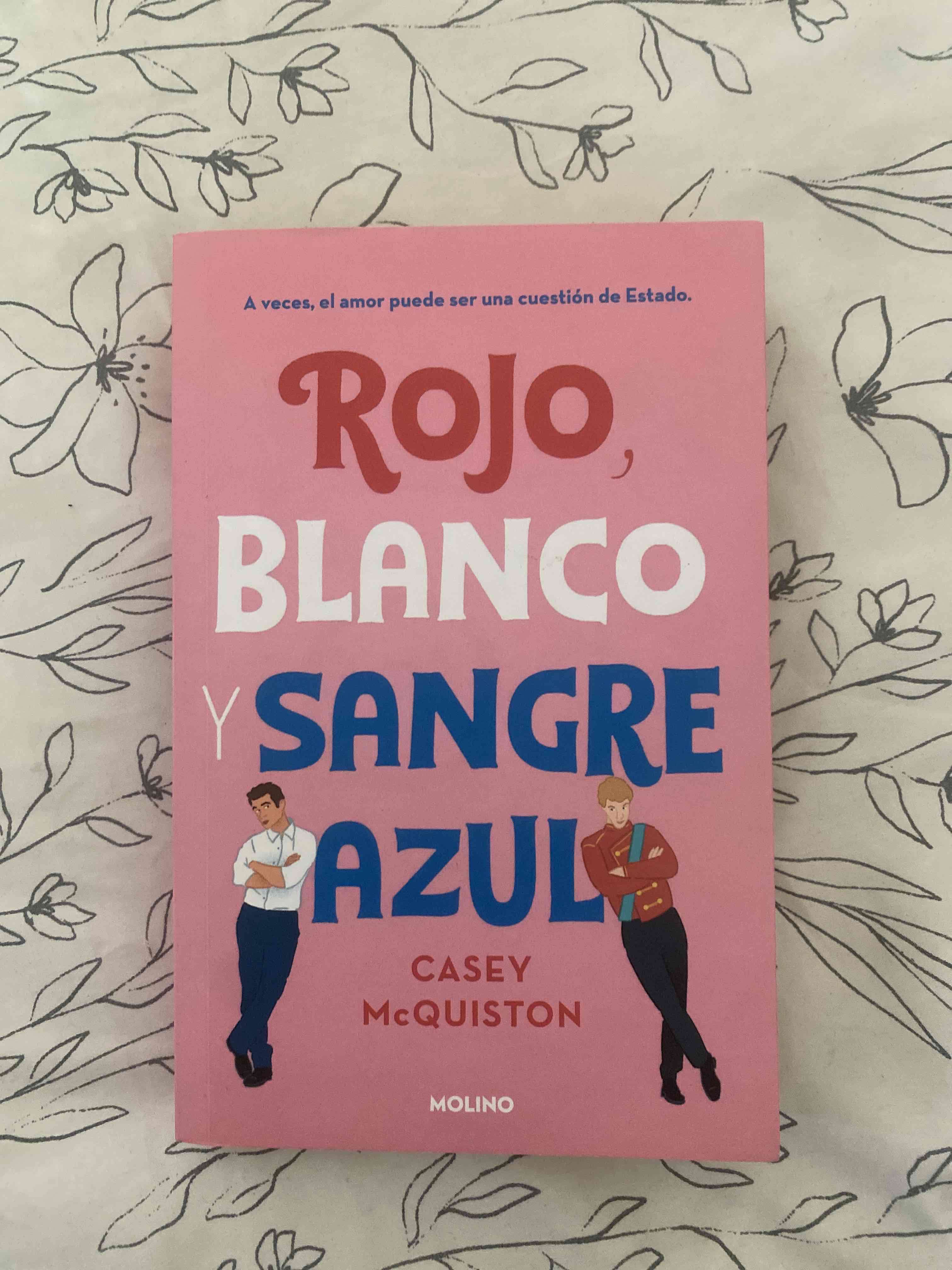 Libro Rojo Blanco y Sangre Azul