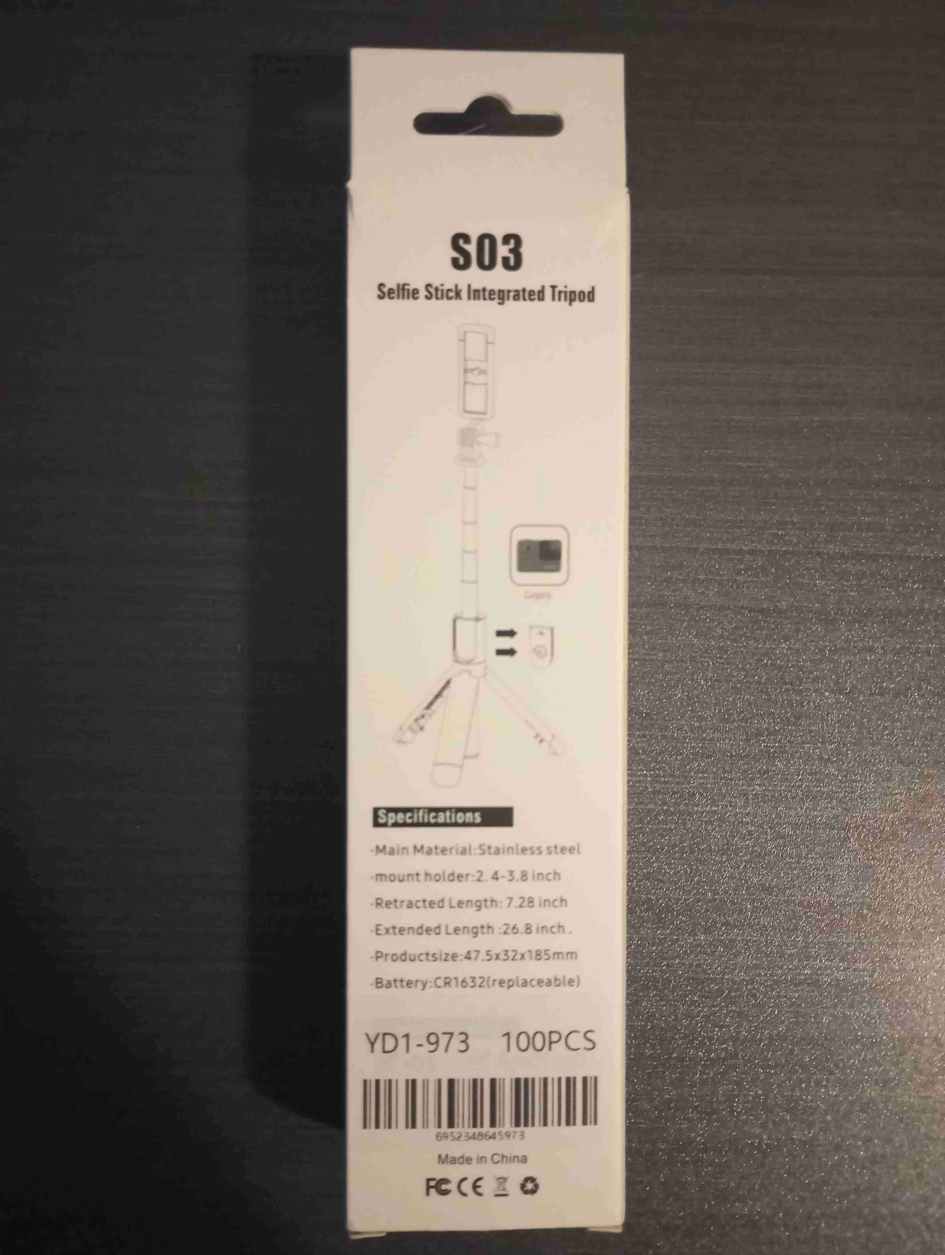 Selfie stick con trípode - miniatura 2