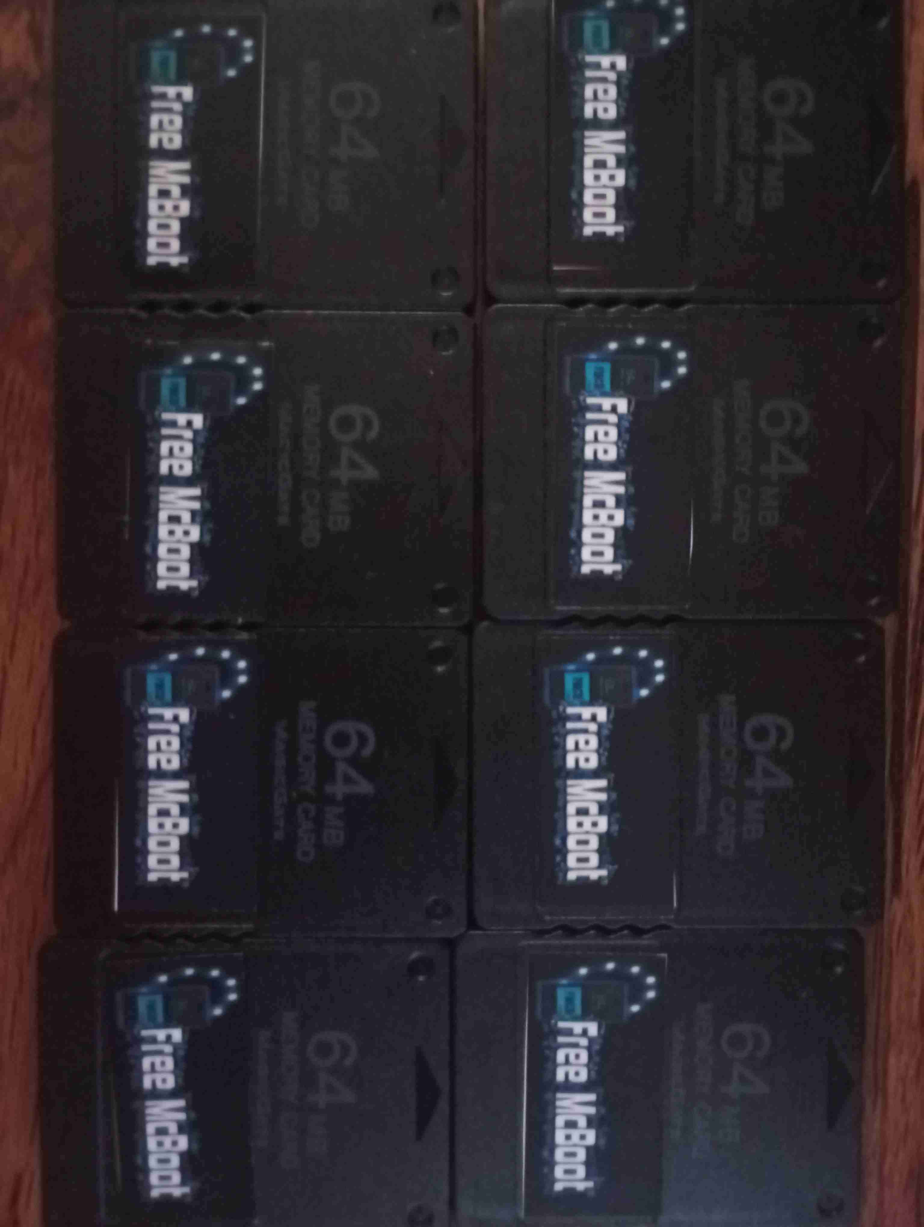 Memory Card para PS2 64MB con Freemcboot OPL EXFAT