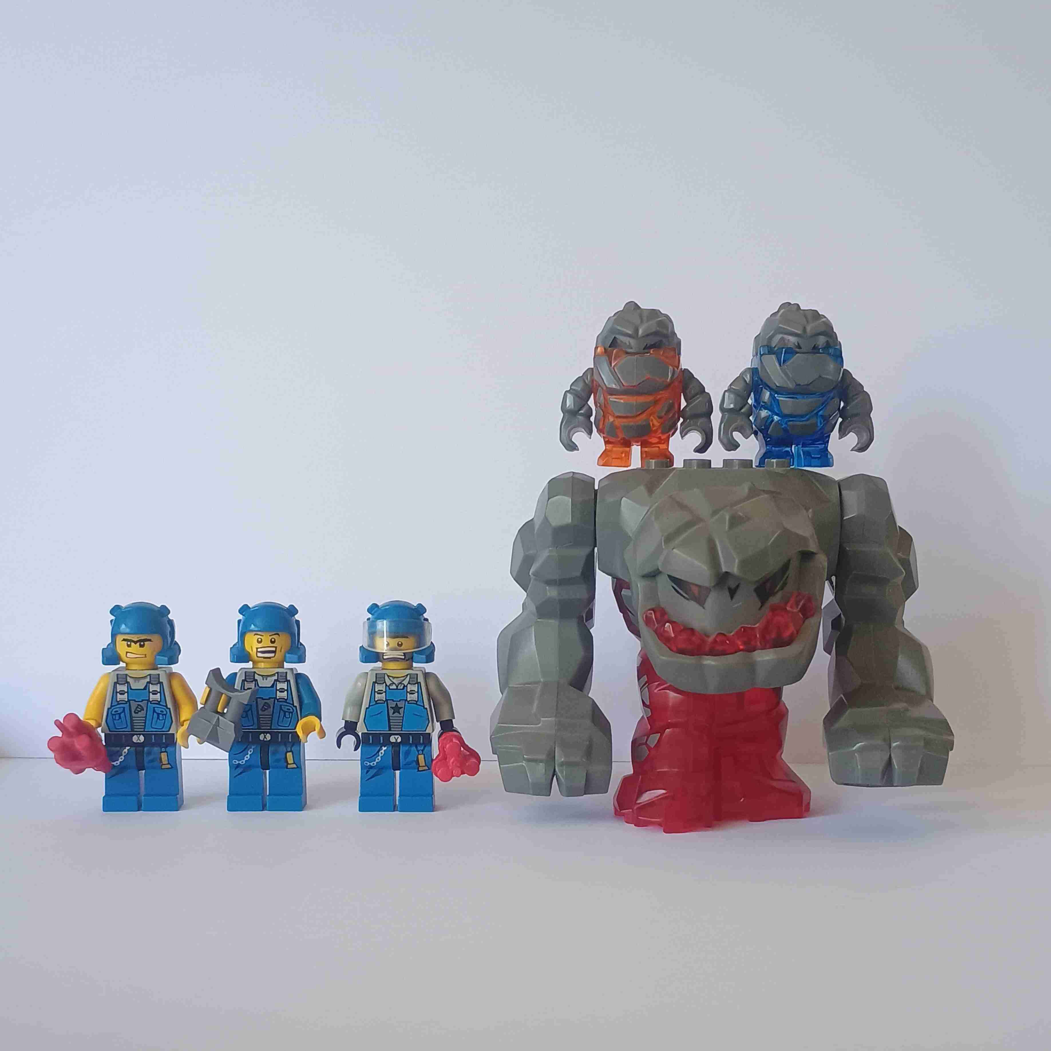 Set de figuras LEGO Power Miners
