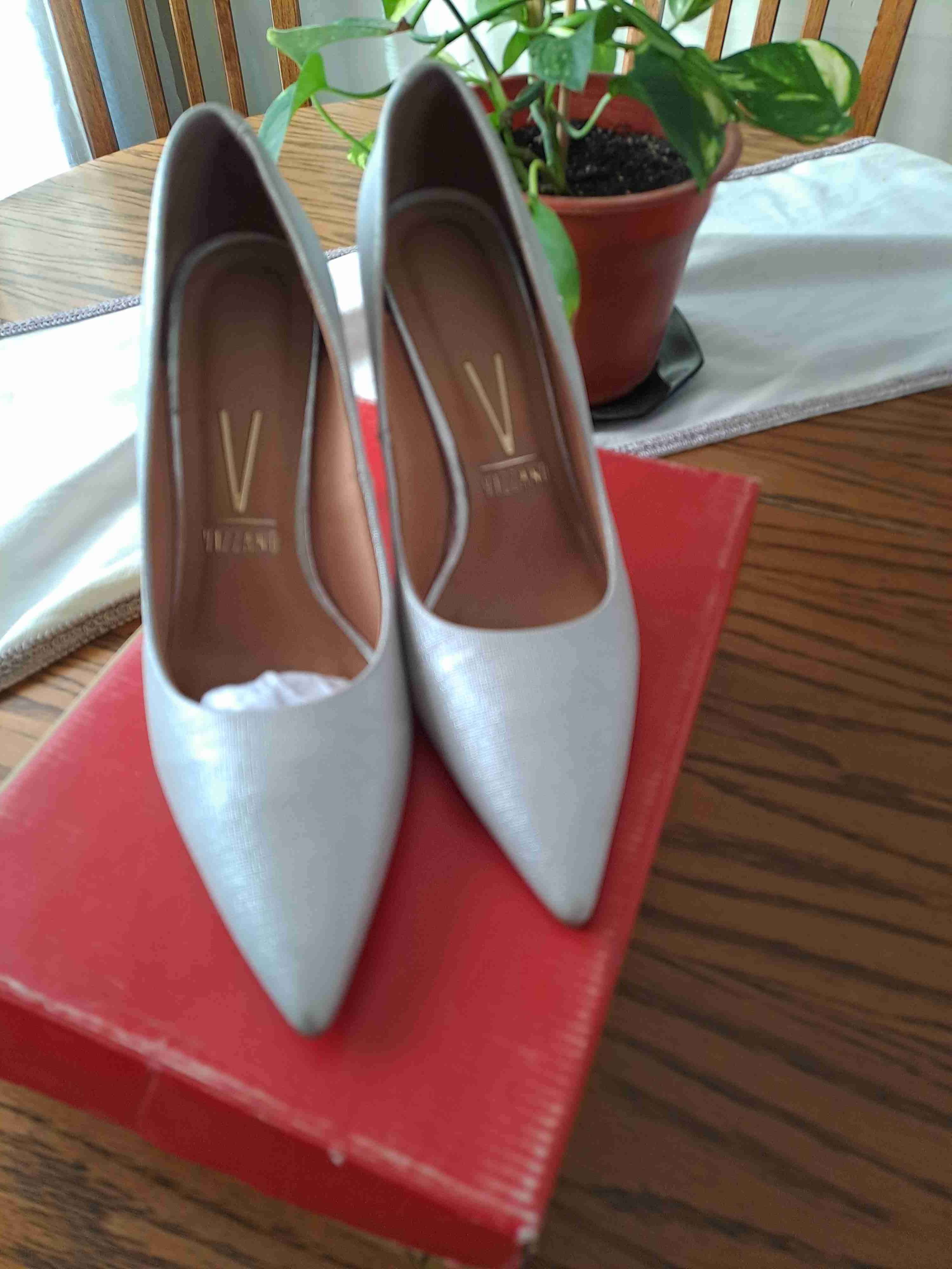 Zapatos de tacón plateados, Vizzano - miniatura 2