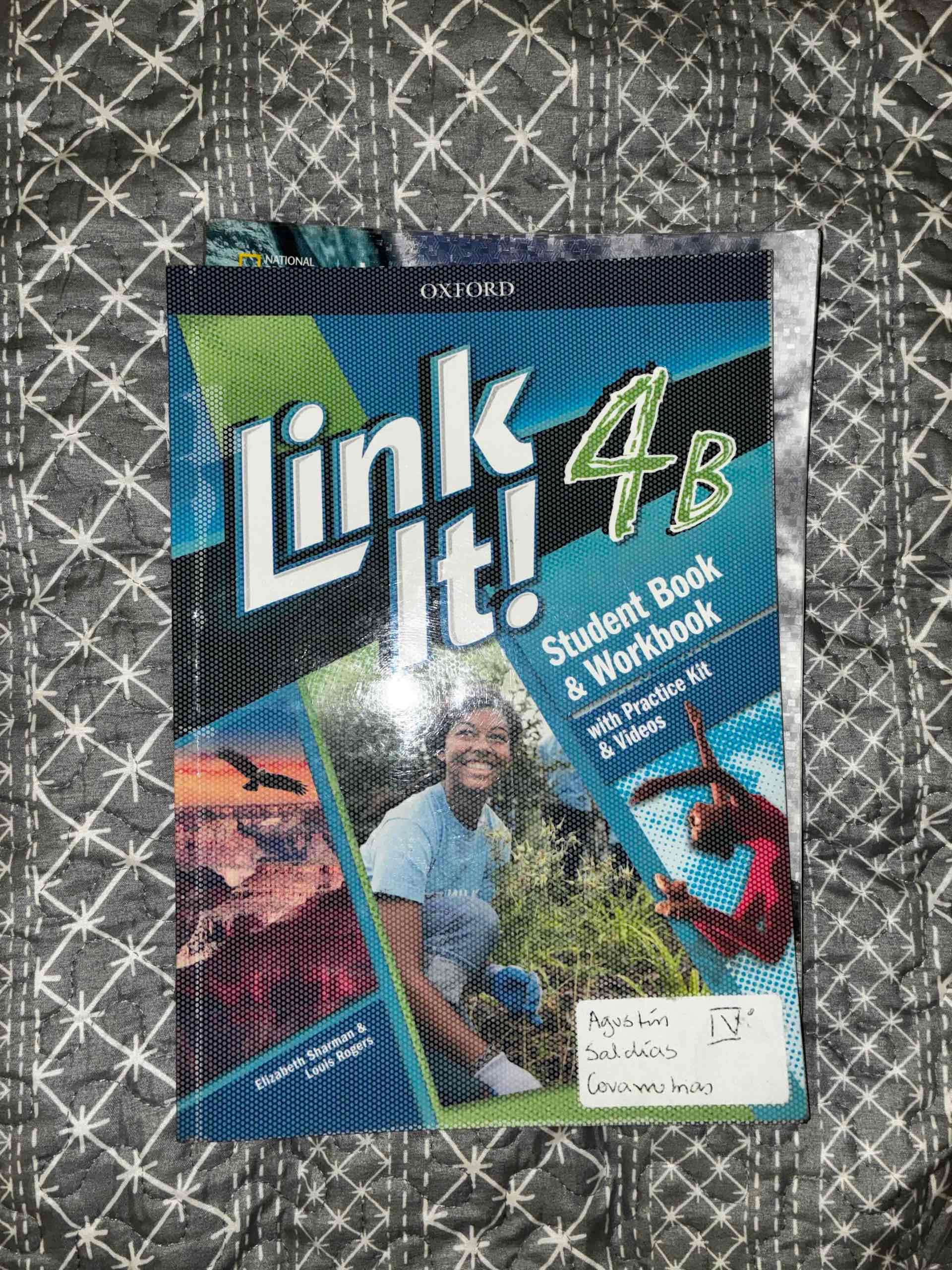 Libro de texto Link It! 4B