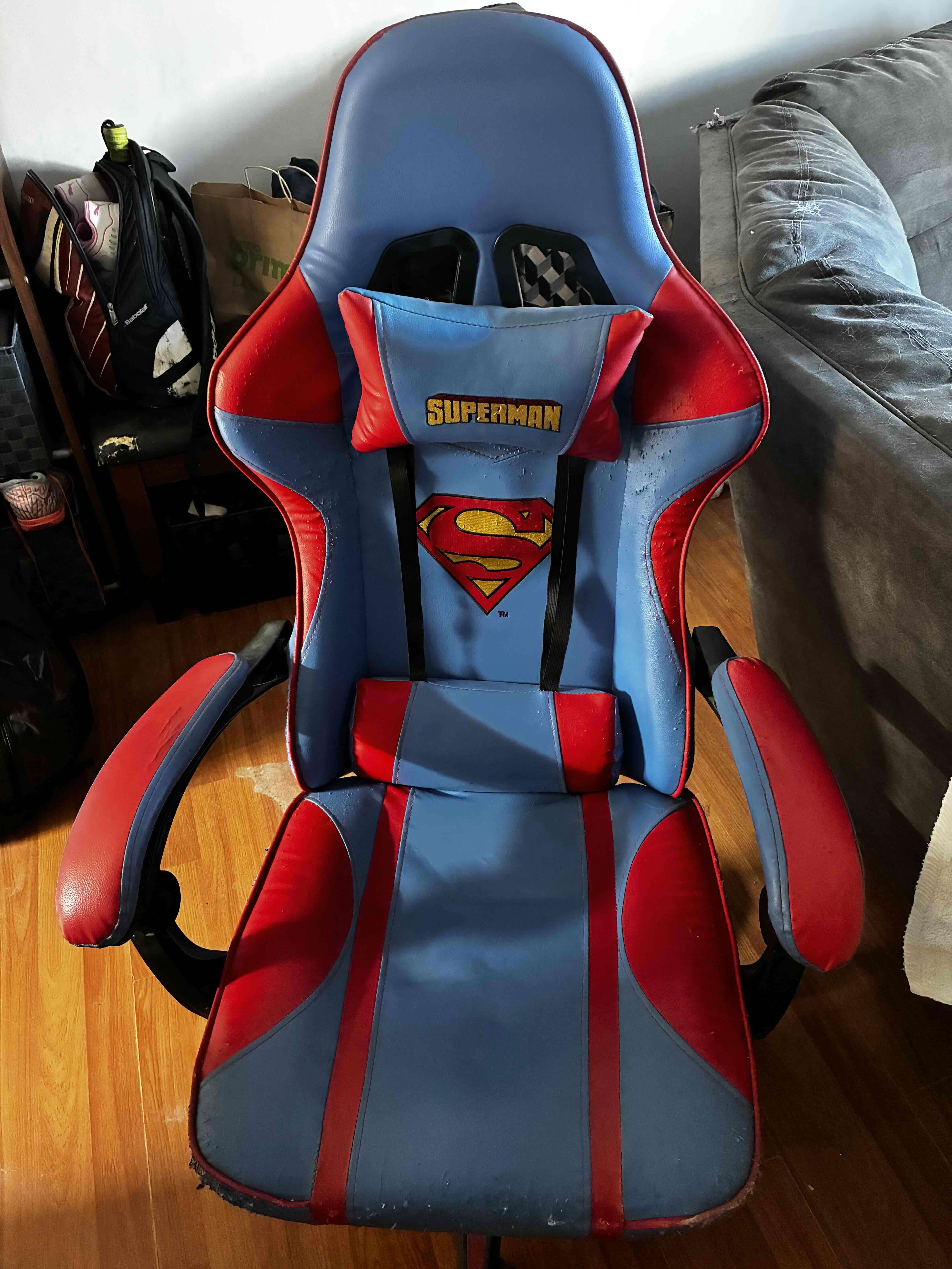 Silla gamer temática Superman