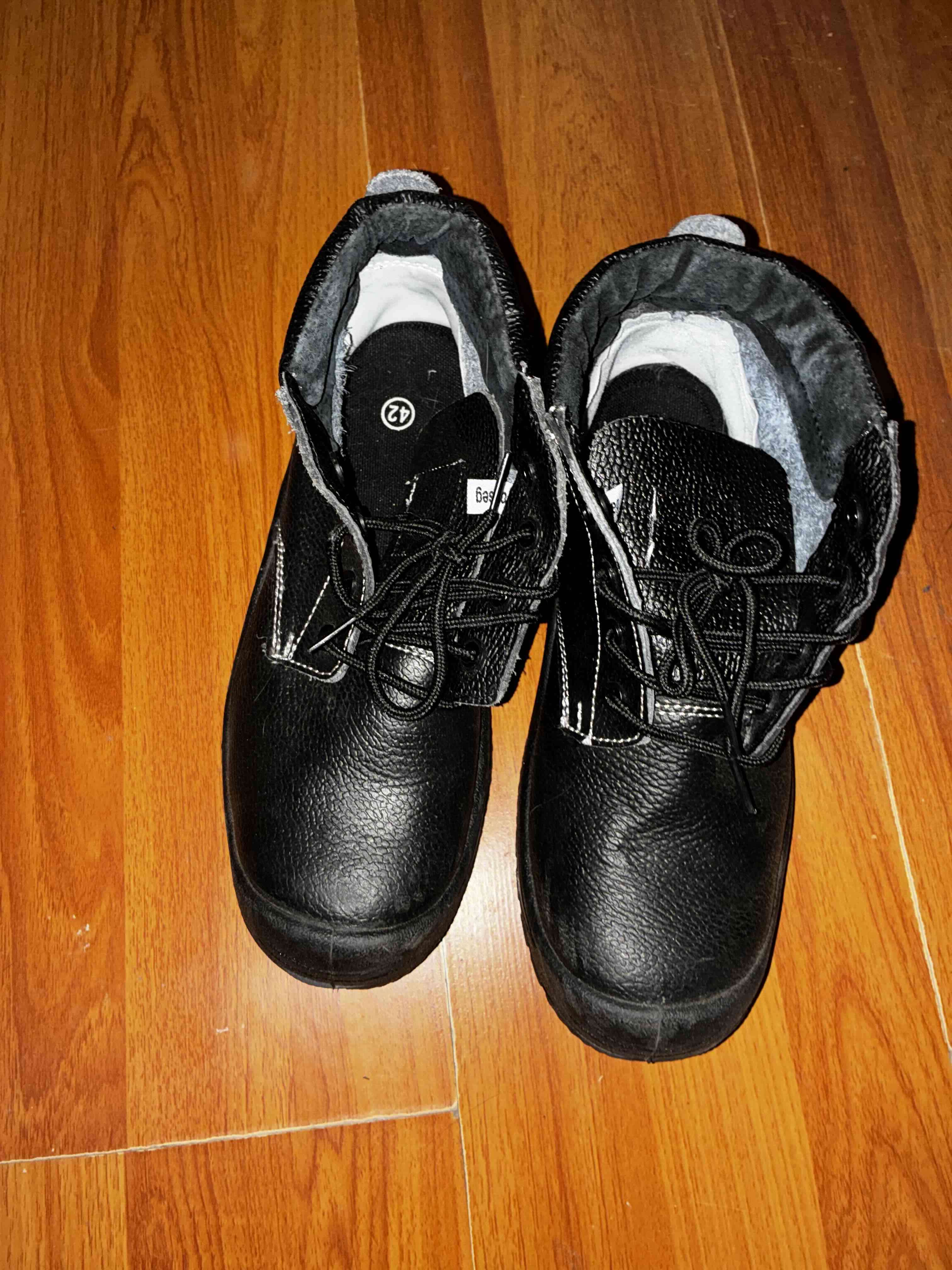 Botines de seguridad negros