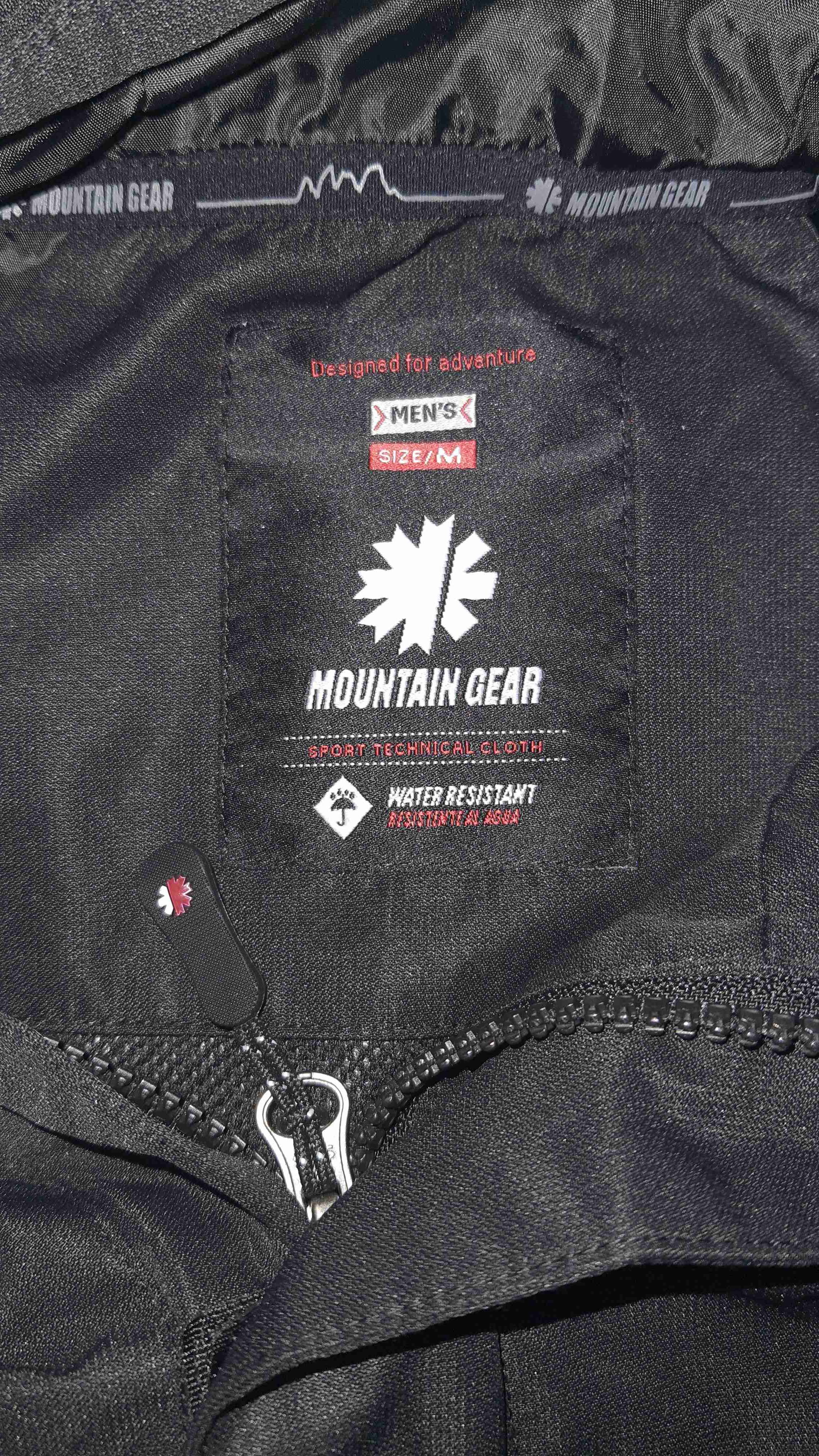 Cortaviento talla M  marca  mountain gear - miniatura 4