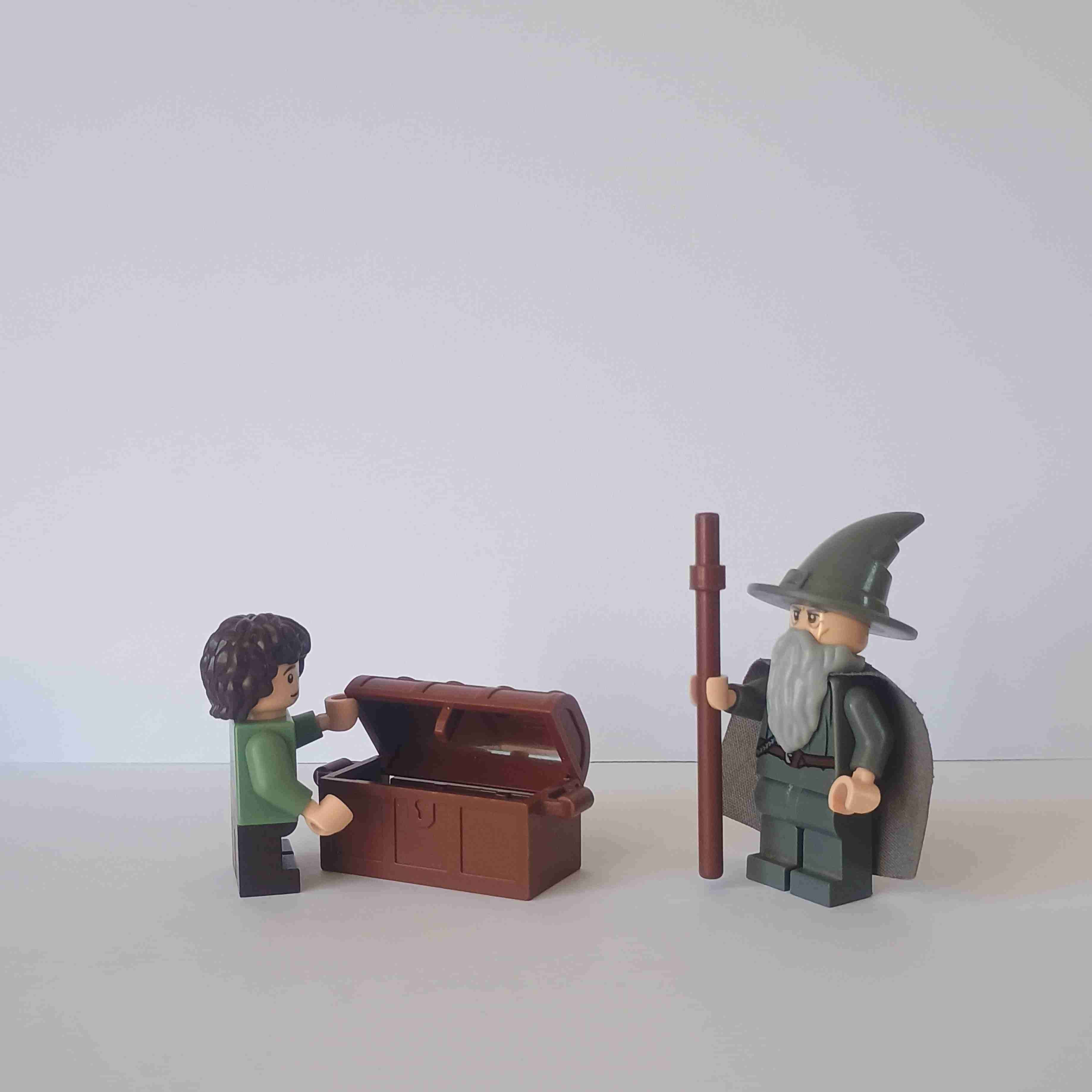 LEGO Gandalf + Frodo