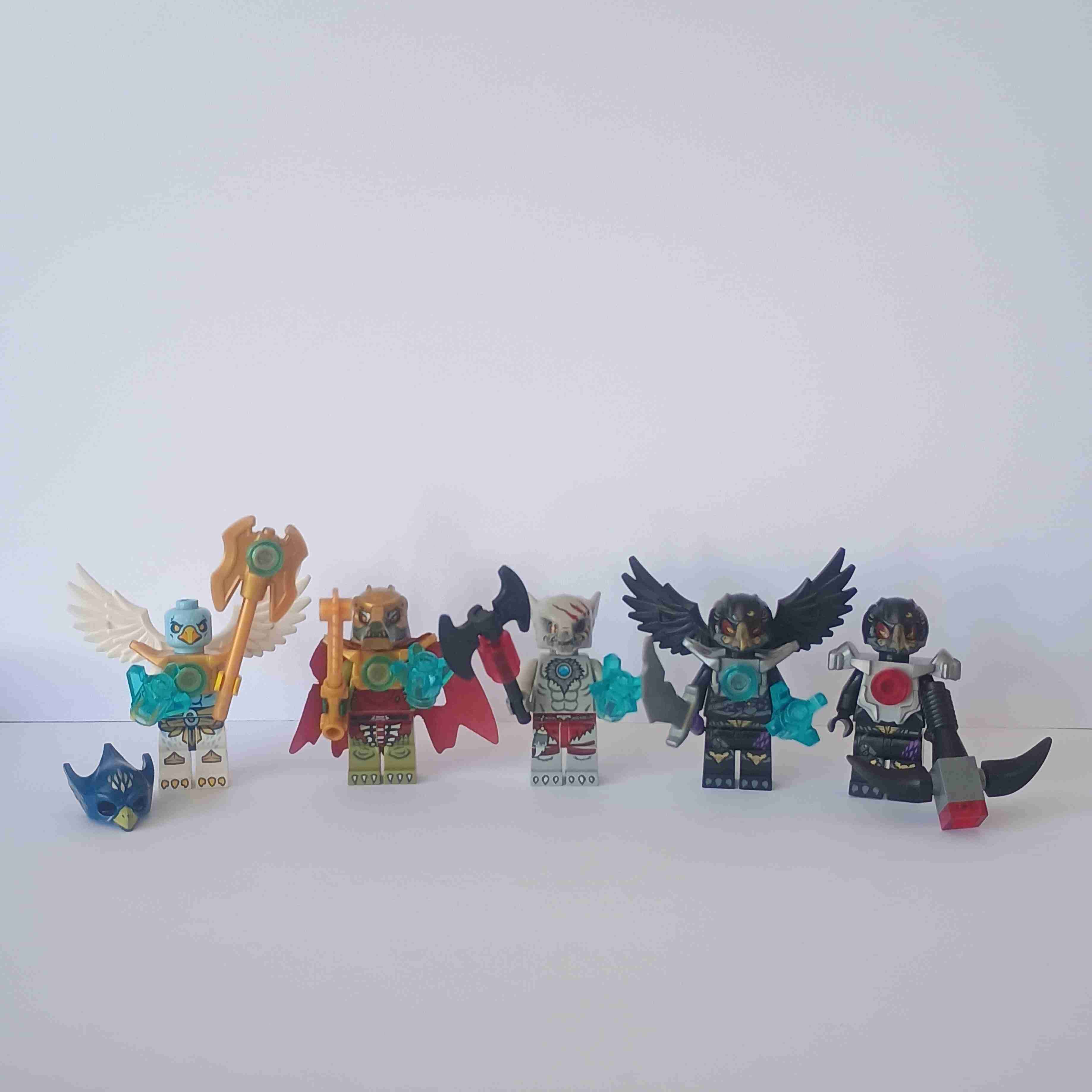 LEGO La leyenda de Chima pack ×5