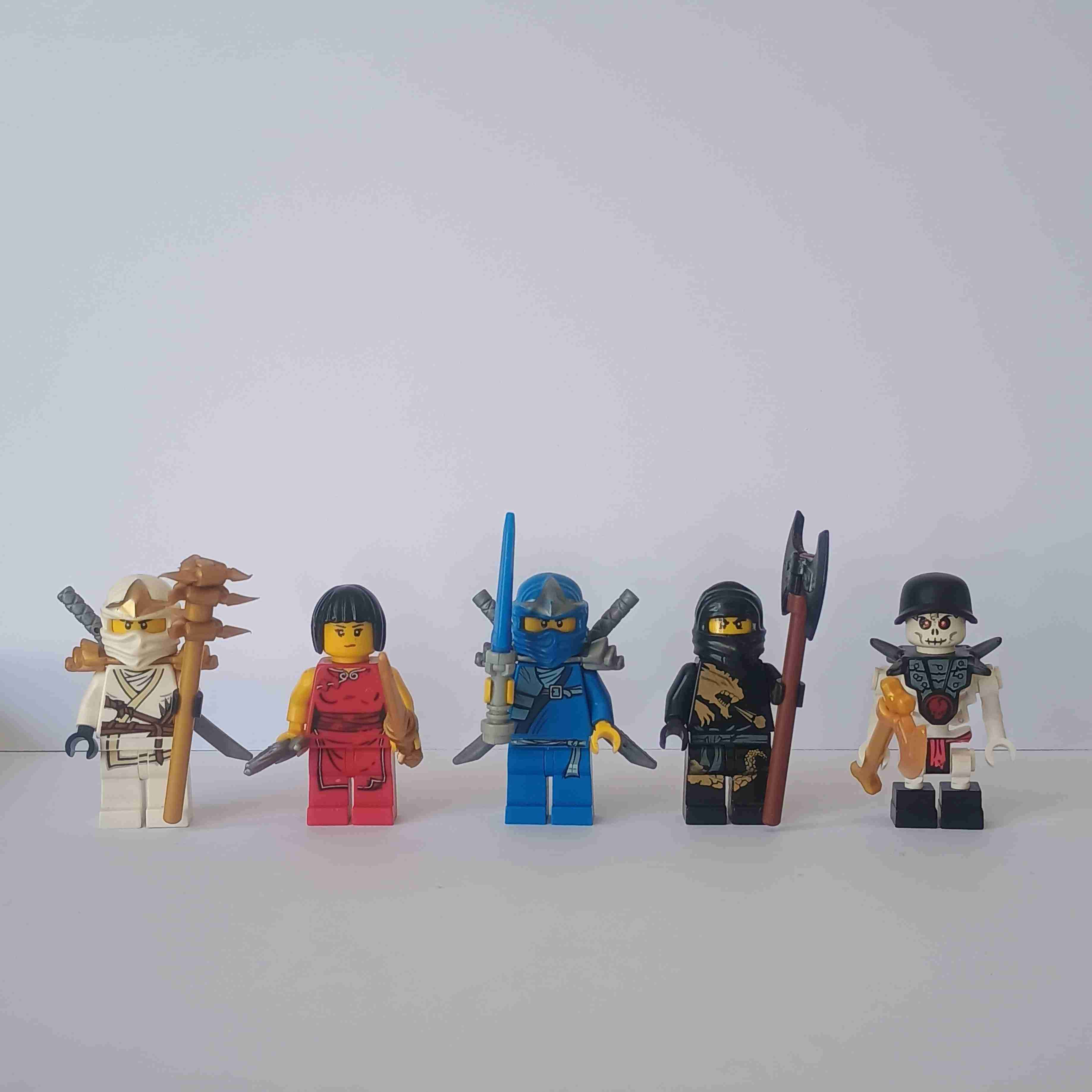 LEGO Ninjago ninjas + esqueletos