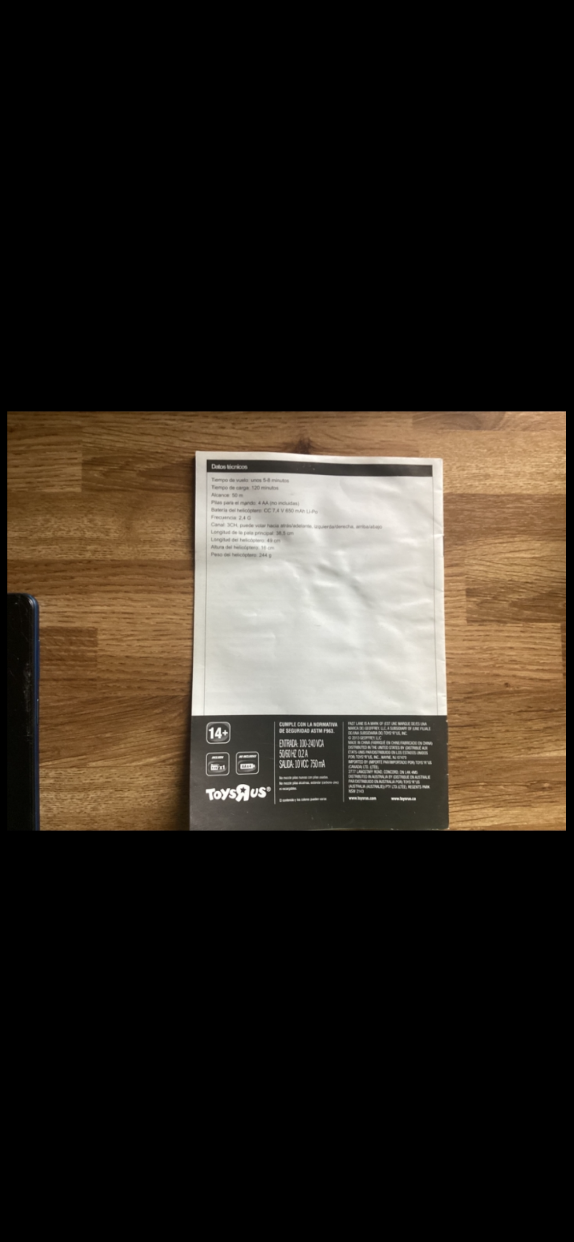 Helicóptero RC Fast Lane con estuche - miniatura 3