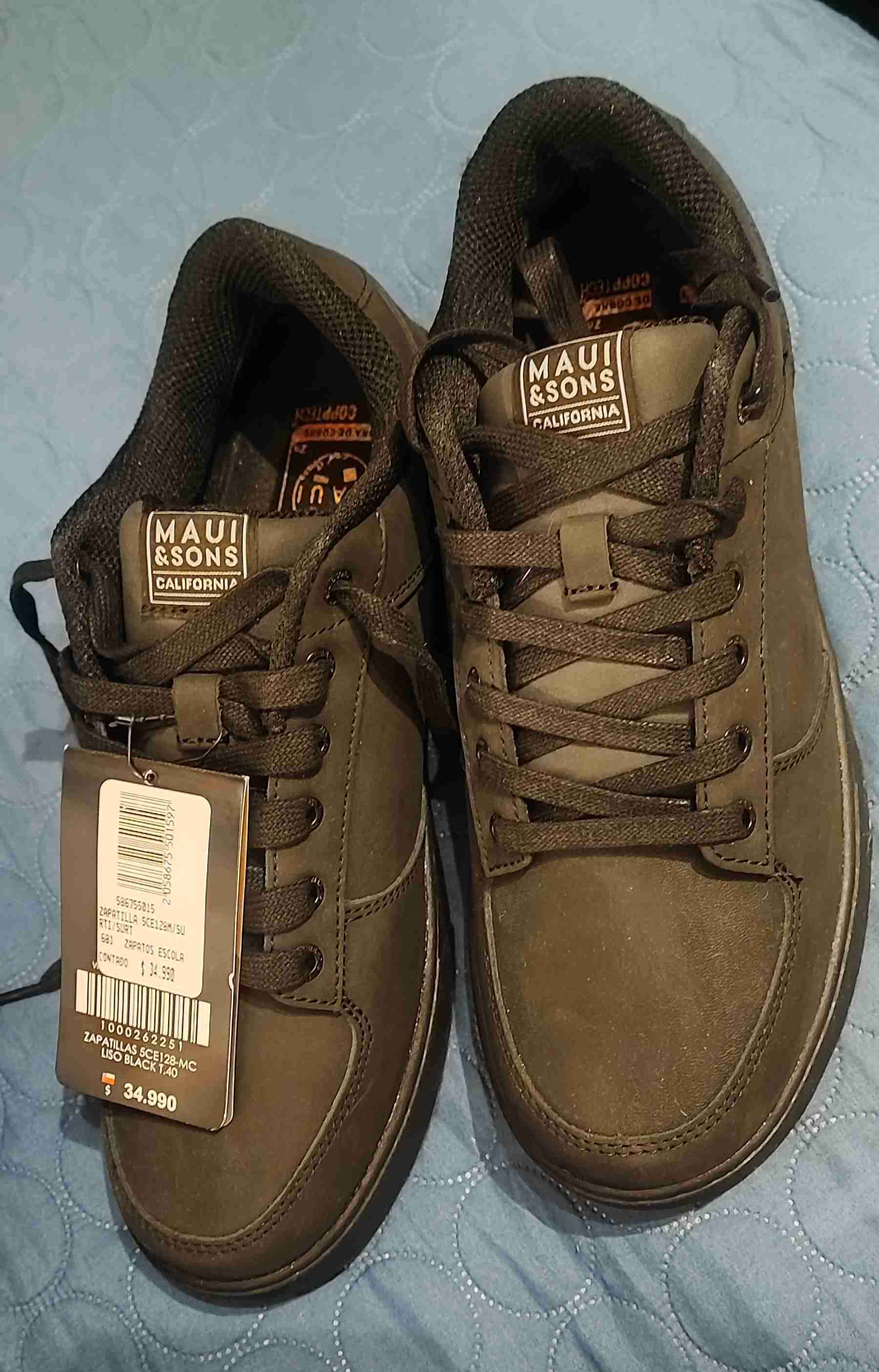 Zapatillas Maui & Sons negras - miniatura 2