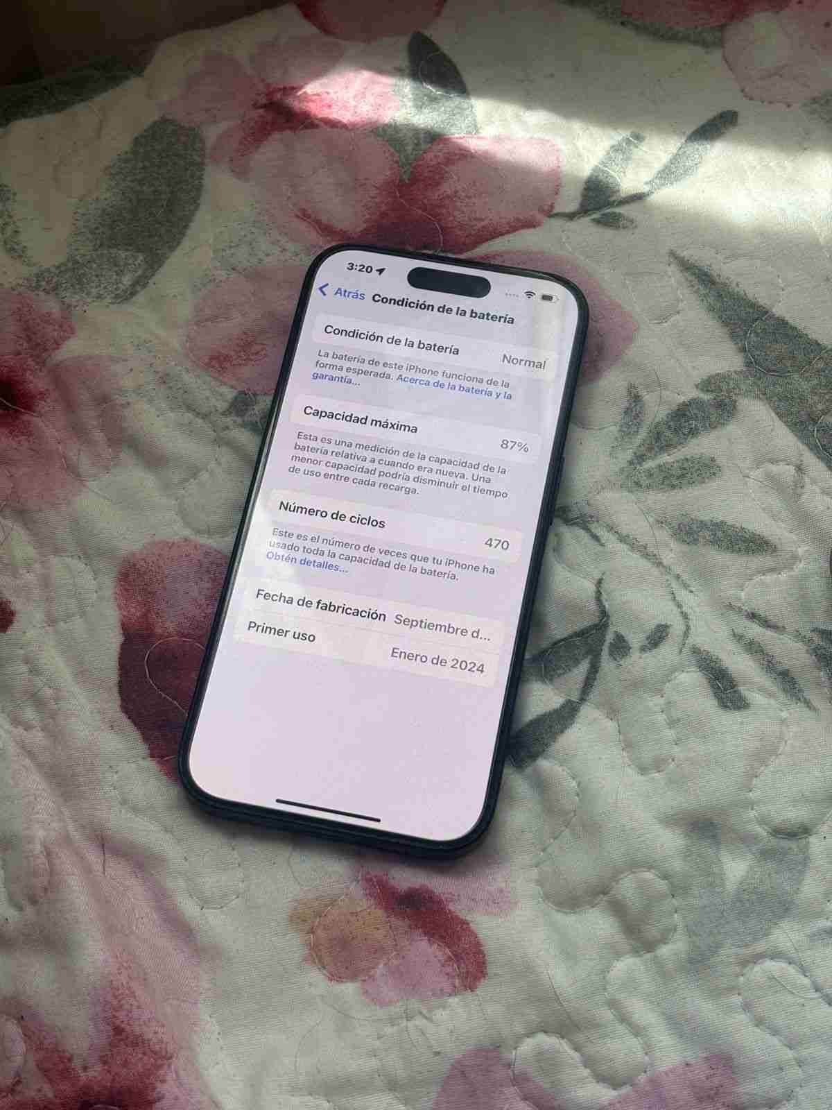 iPhone 13 Pro azul en buen estado - miniatura 2