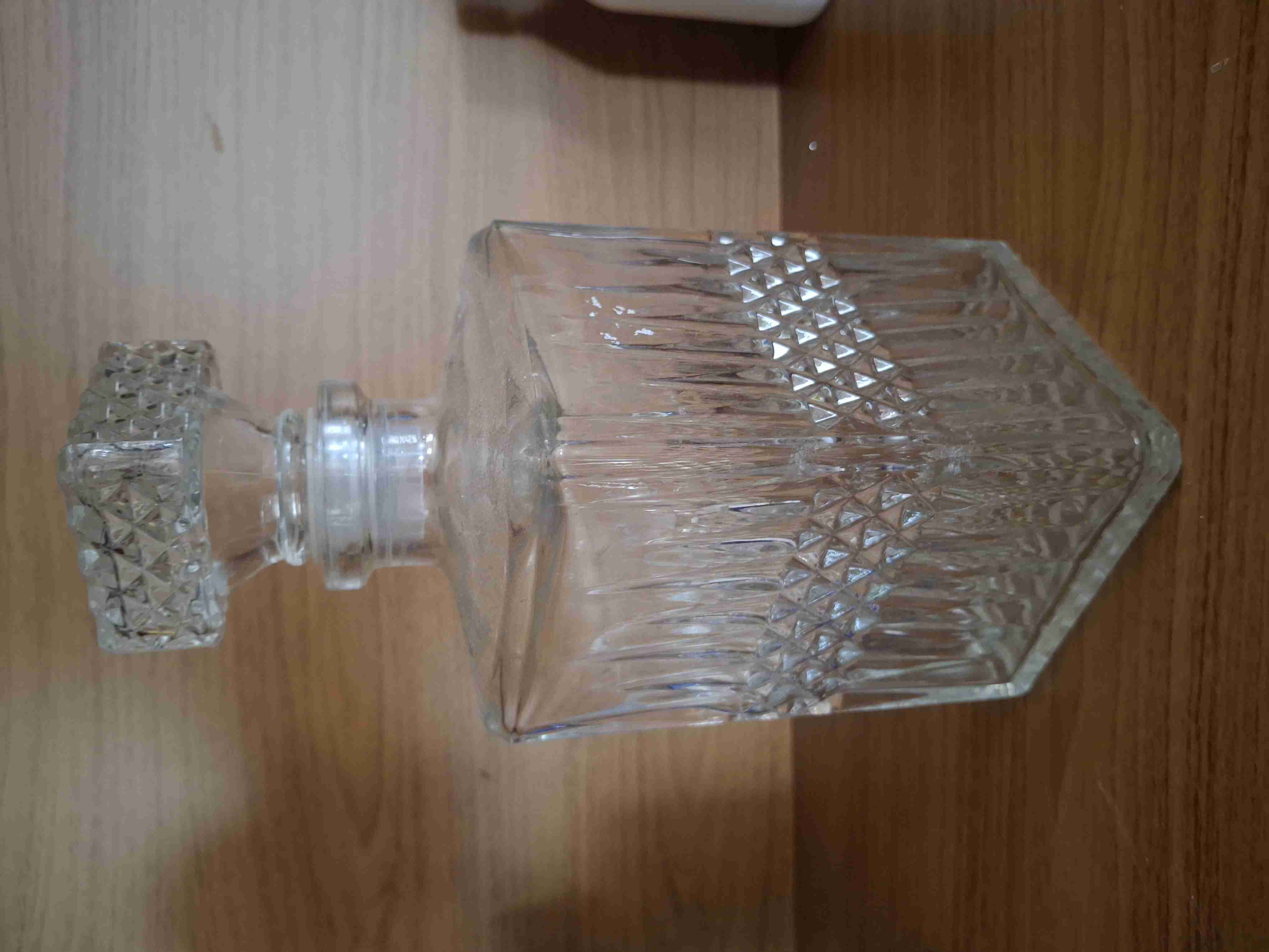 Decantador de cristal tallado - miniatura 3