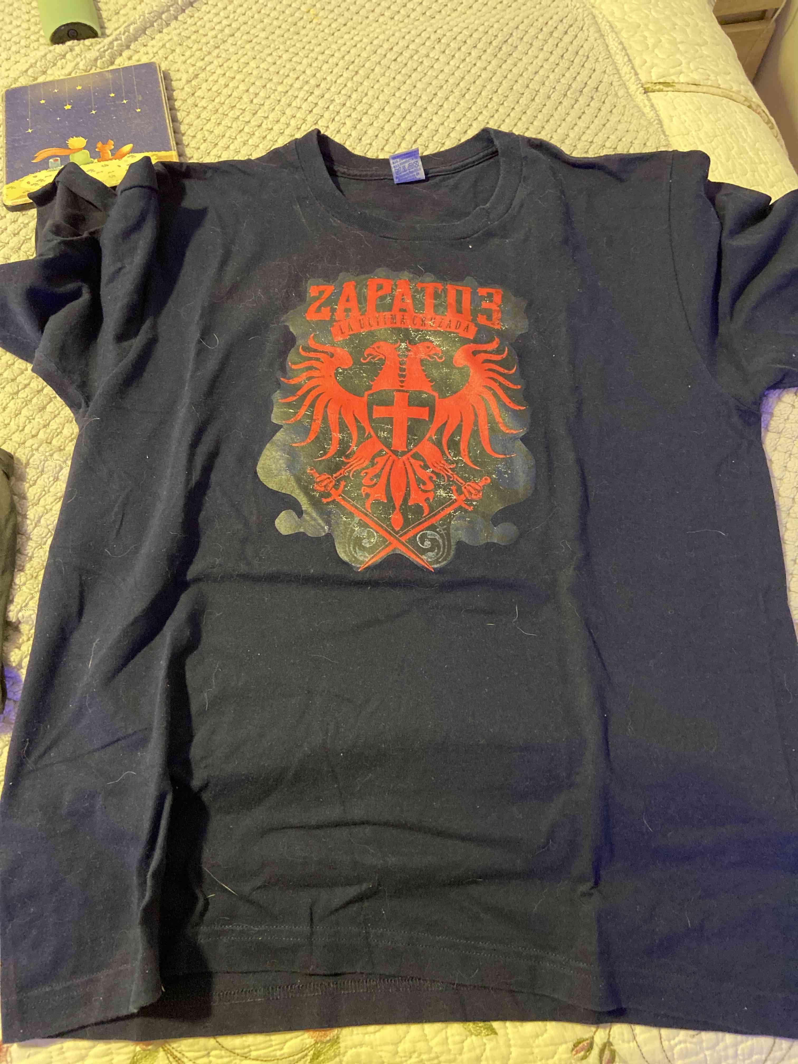 Polera negra Zapatour