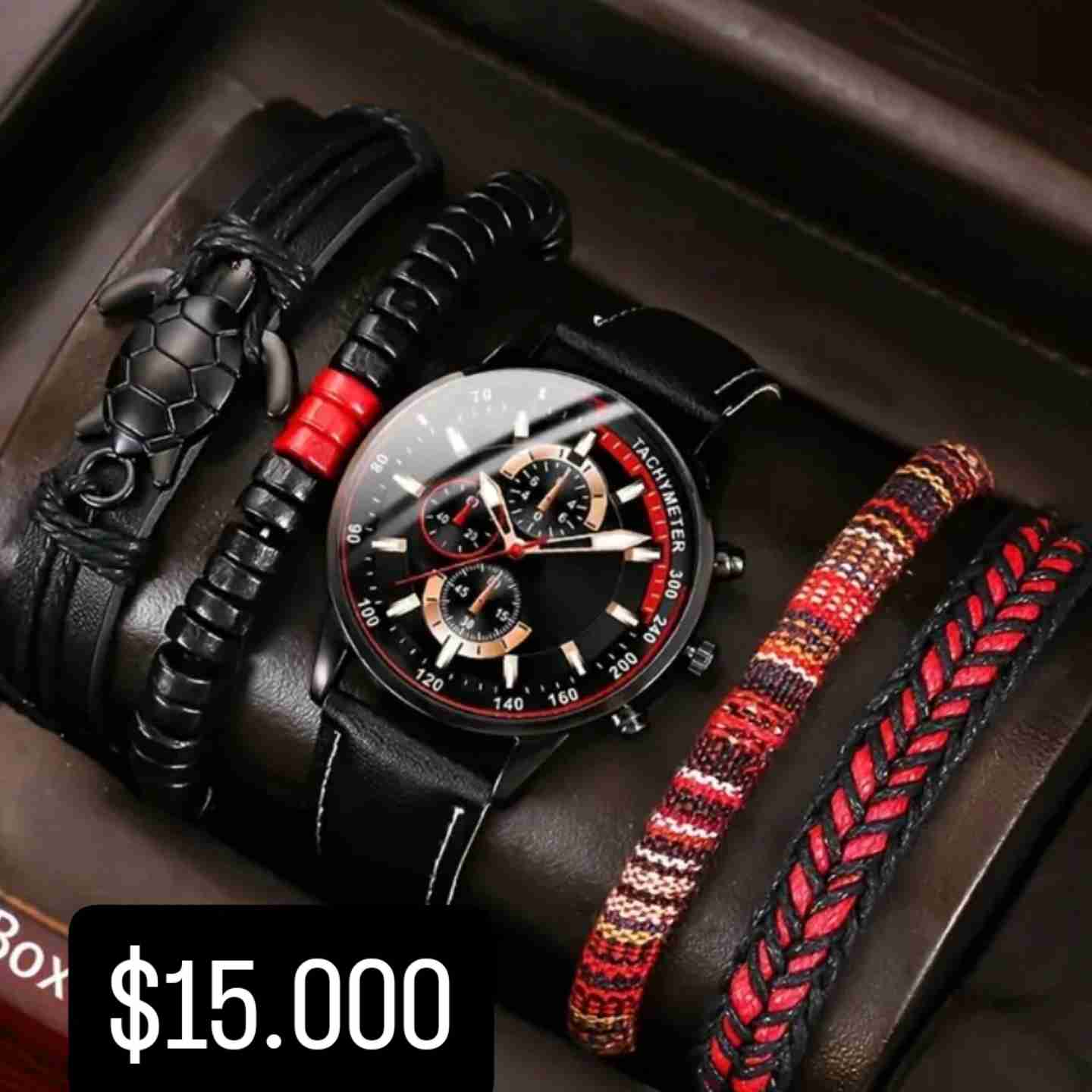 Reloj con pulseras diseño deportivo