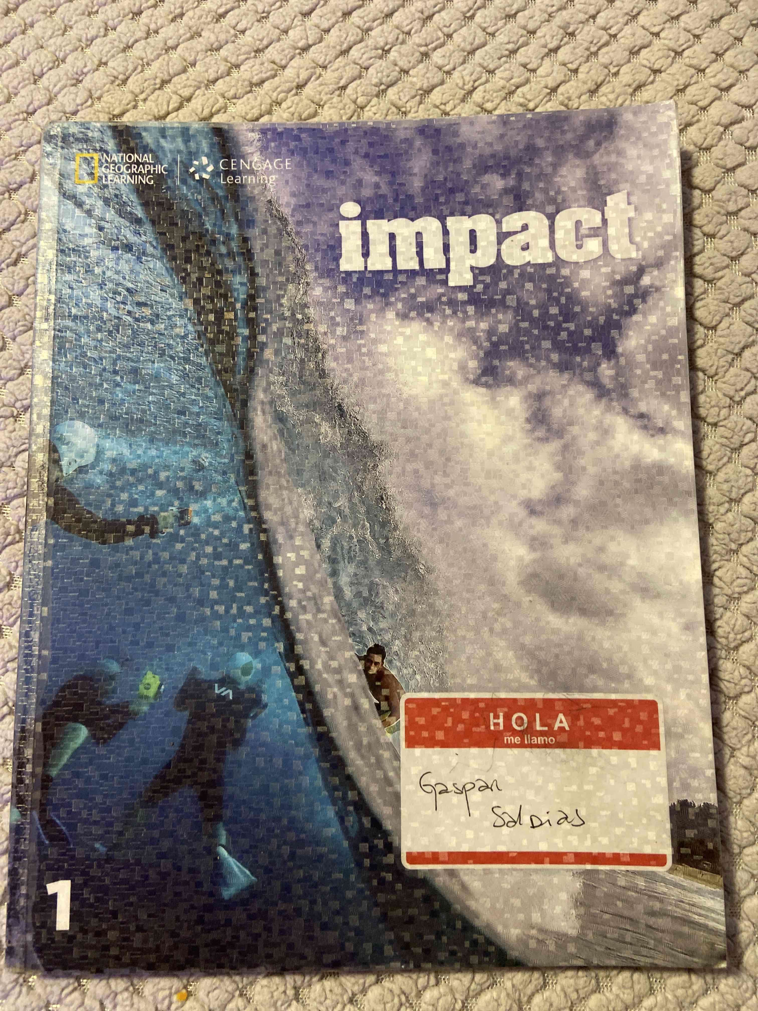 Libro de texto 'Impact' 1