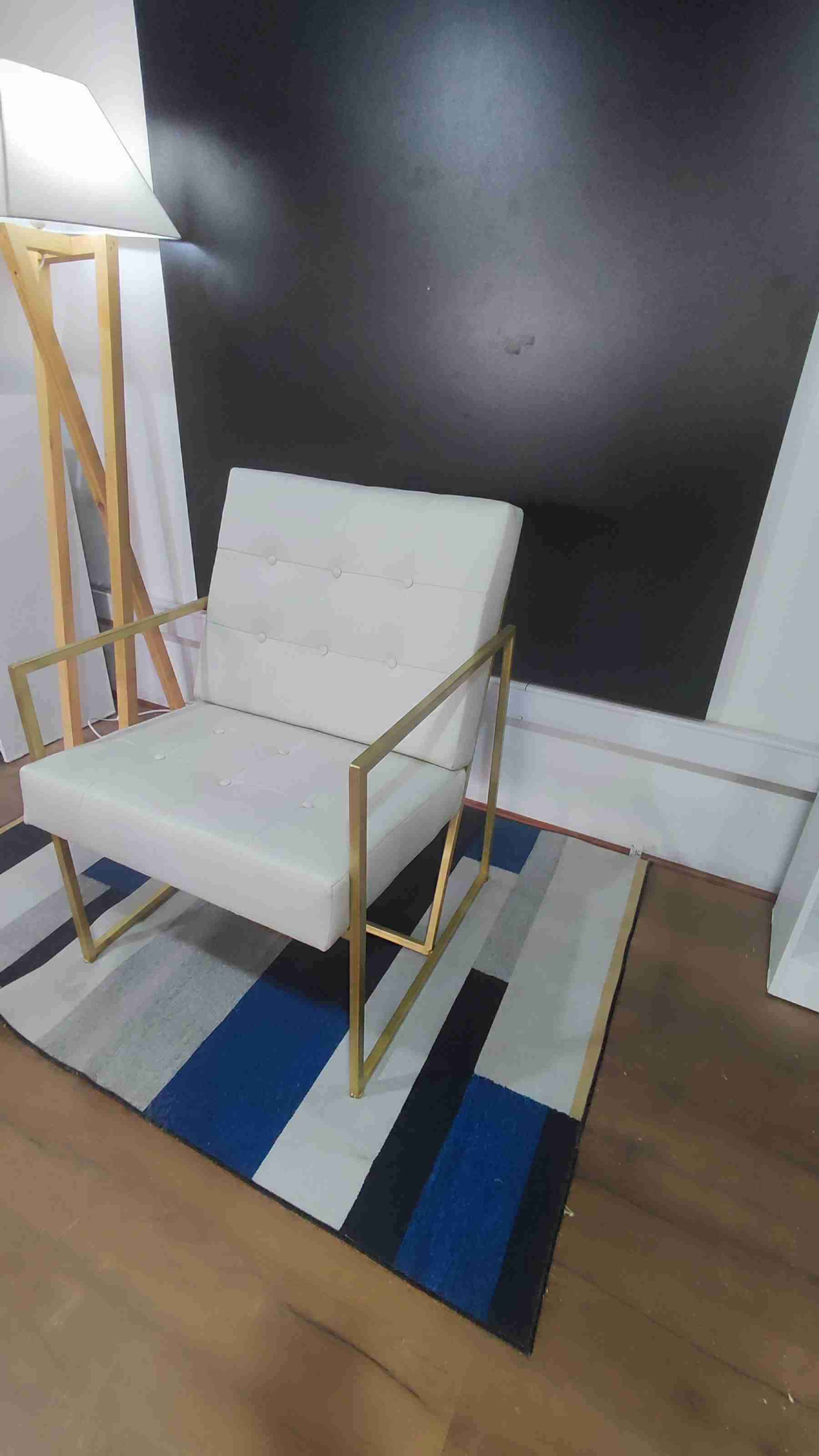 Sitial o Sillón  moderno blanco