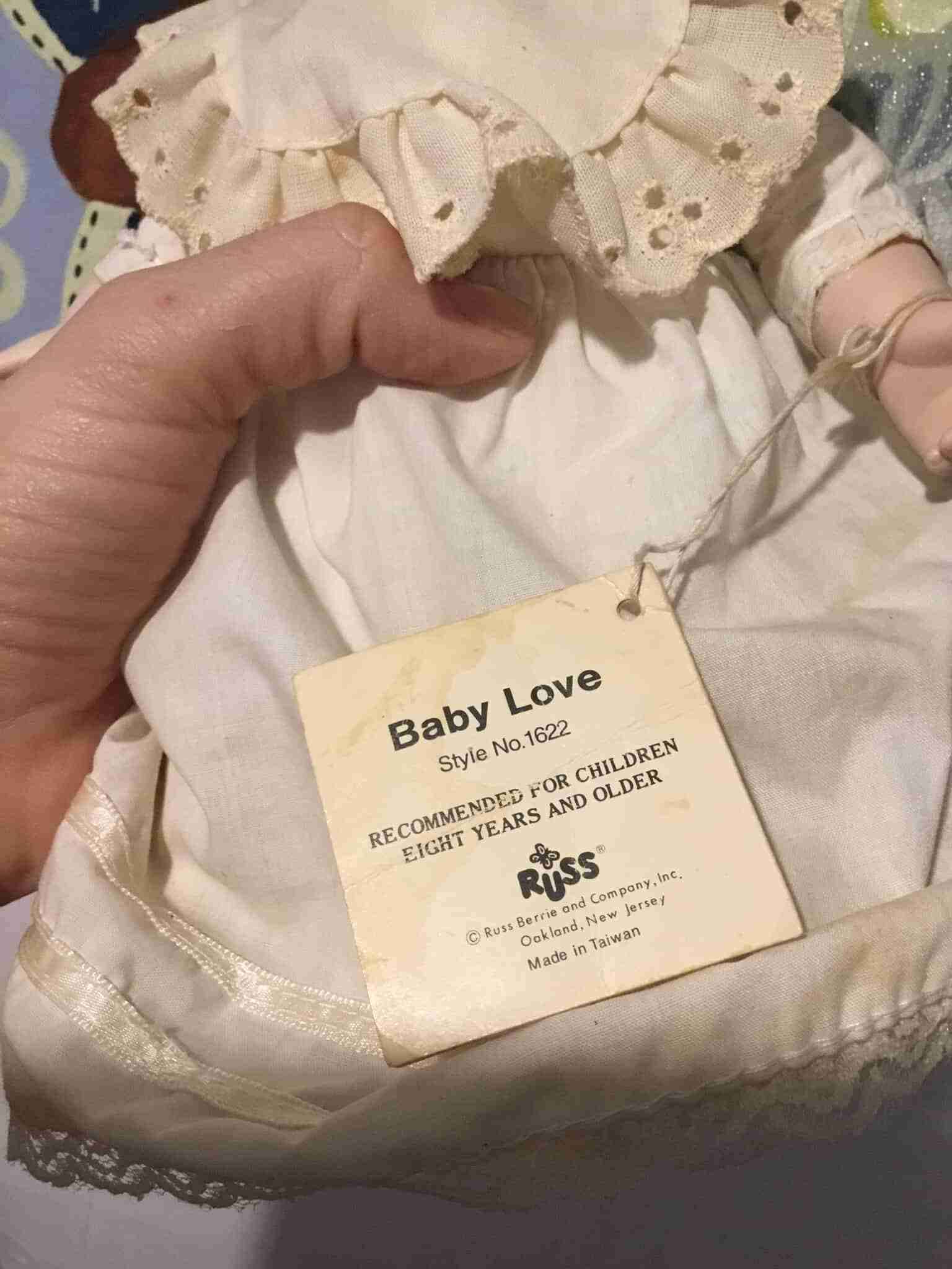 Muñeca Baby Love vintage Russ - miniatura 2