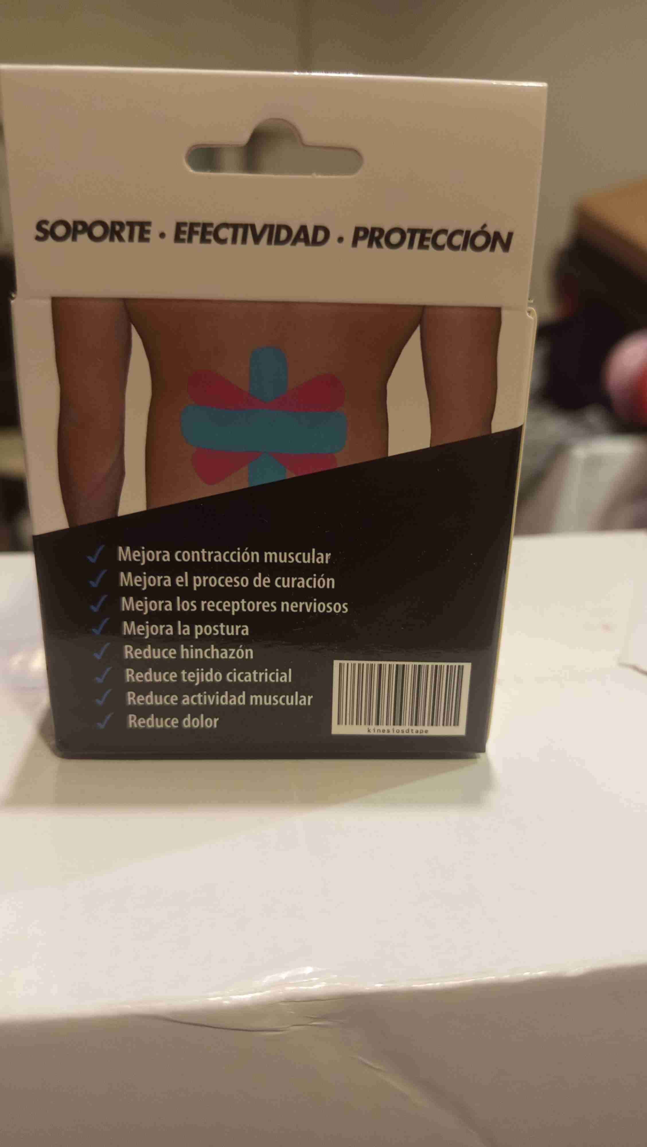 Cinta kinesiológica 5x5 cms - miniatura 4