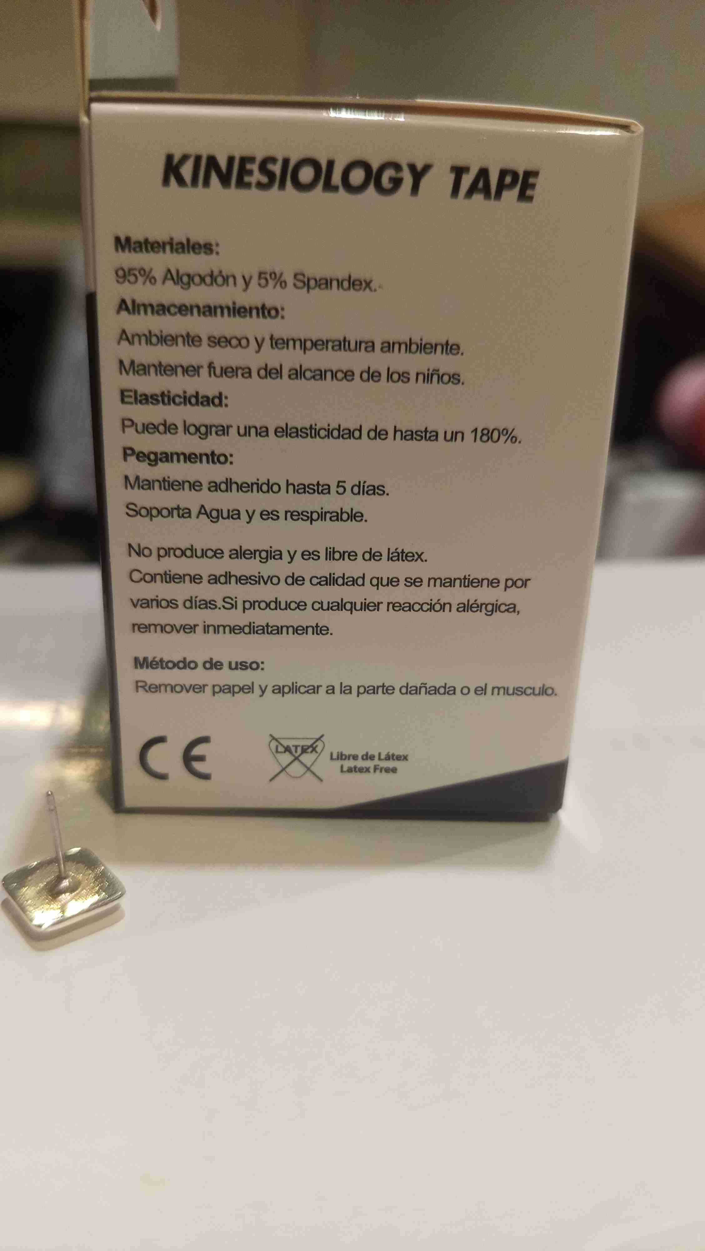 Cinta kinesiológica 5x5 cms - miniatura 5