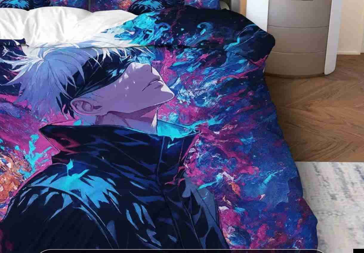 Funda nórdica anime multicolor - miniatura 3