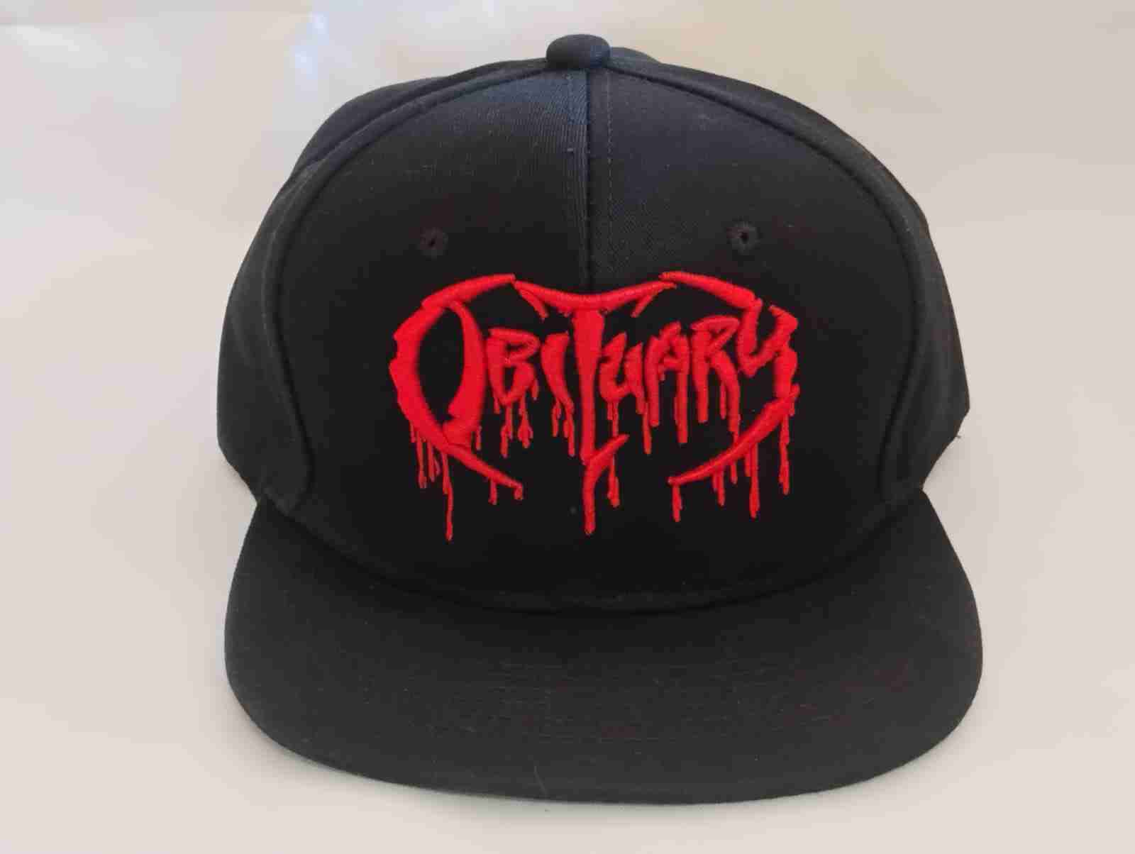 Gorra negra con logo bordado - miniatura 2