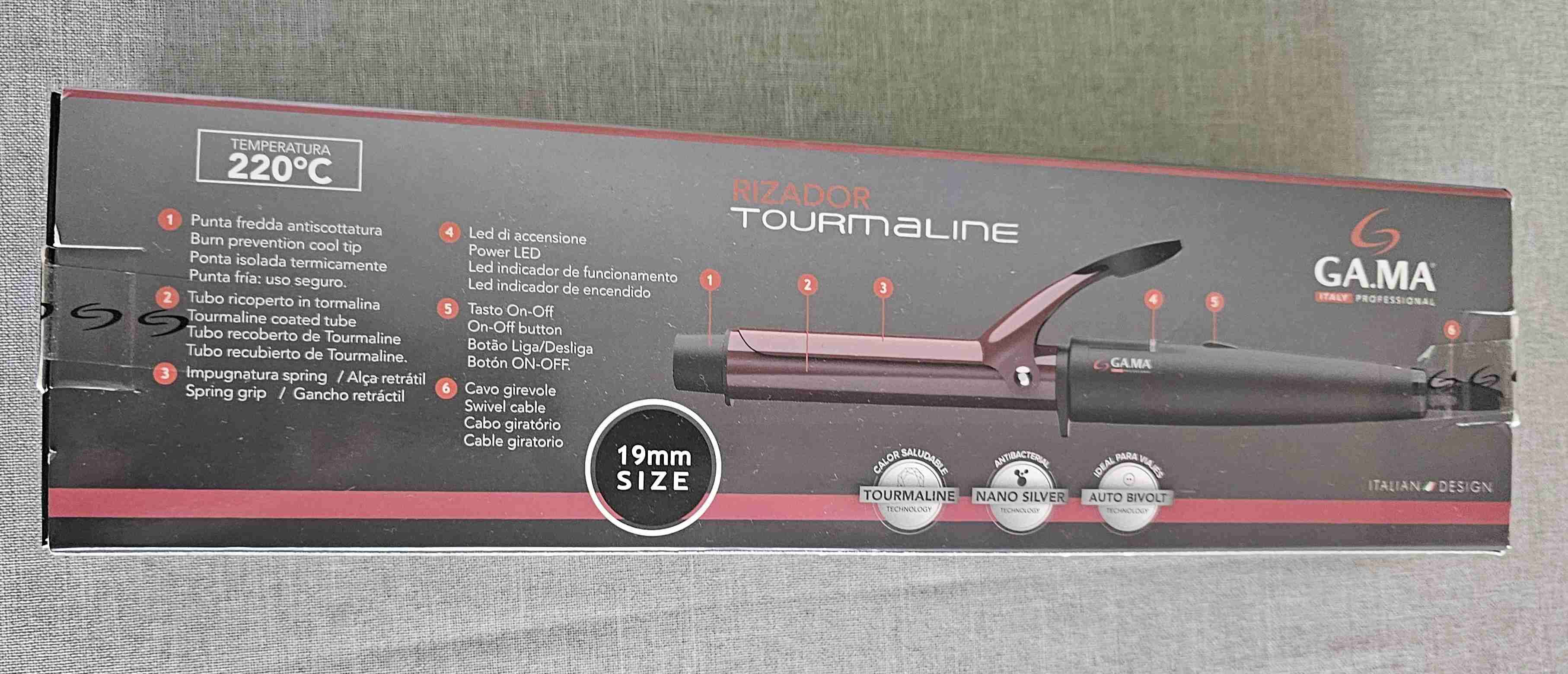 Rizador Tourmaline GAMA