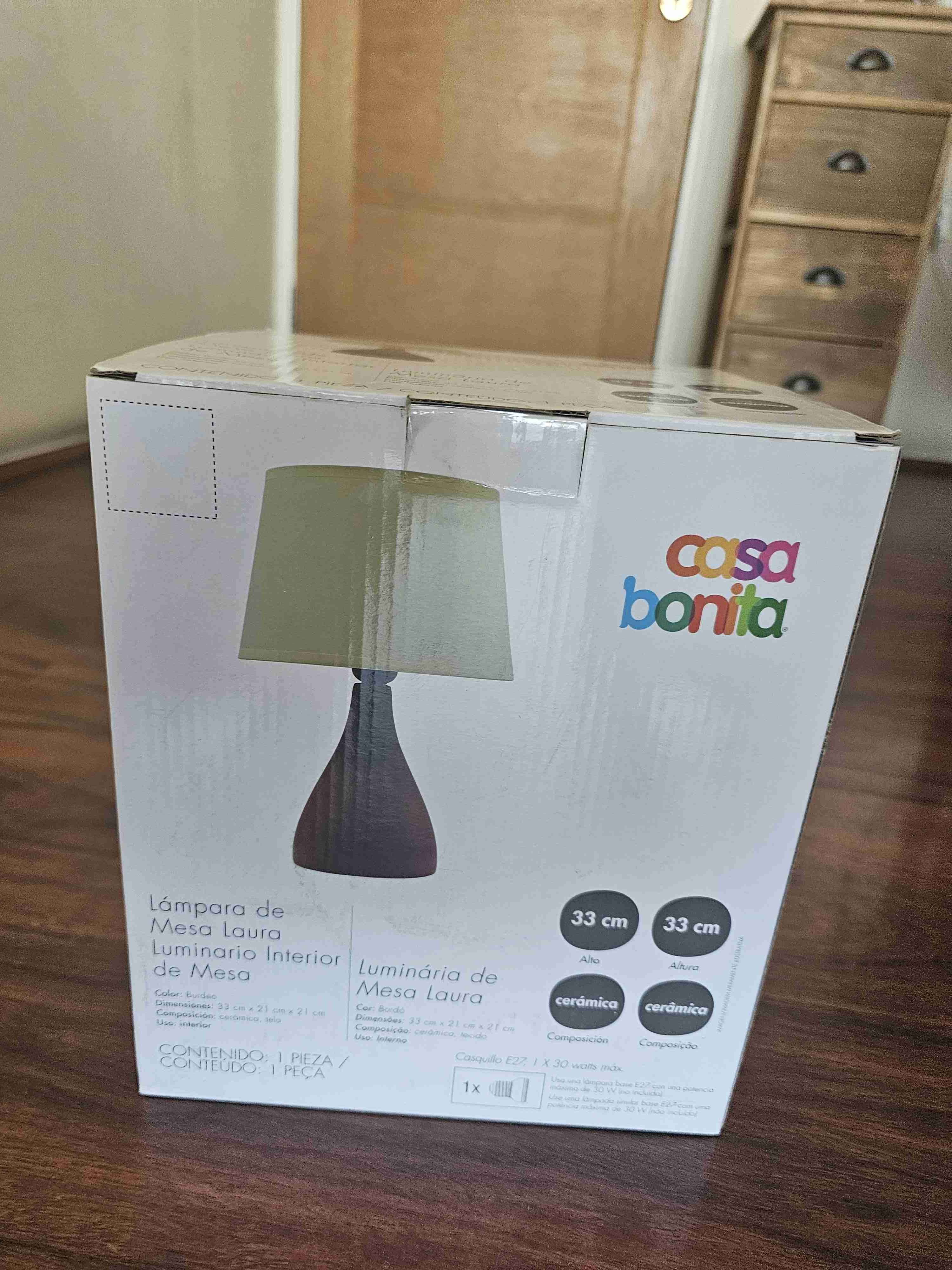 Lámpara de mesa Casa Bonita