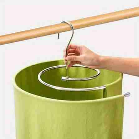 Cuatro percheros de espiral para secar sábanas - miniatura 2