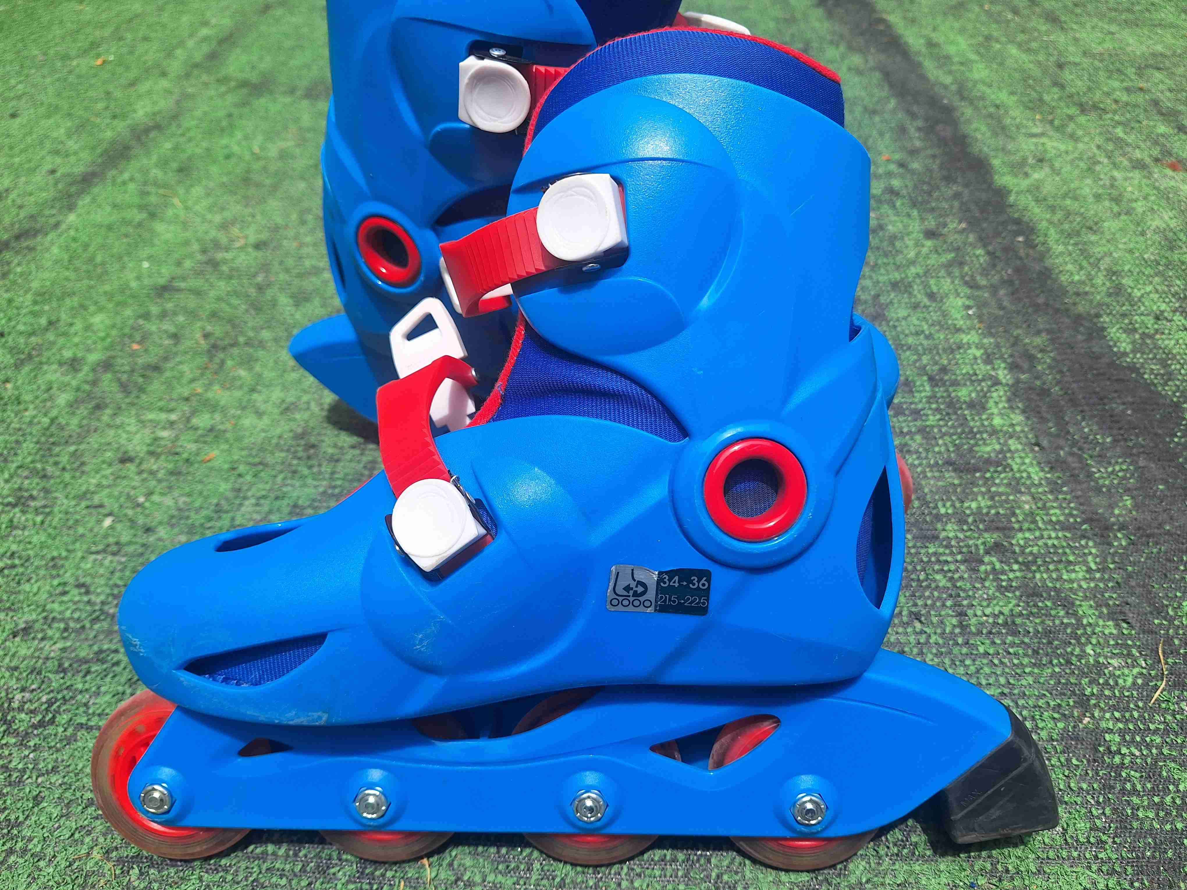 Patines en línea azules Oxelo - miniatura 3