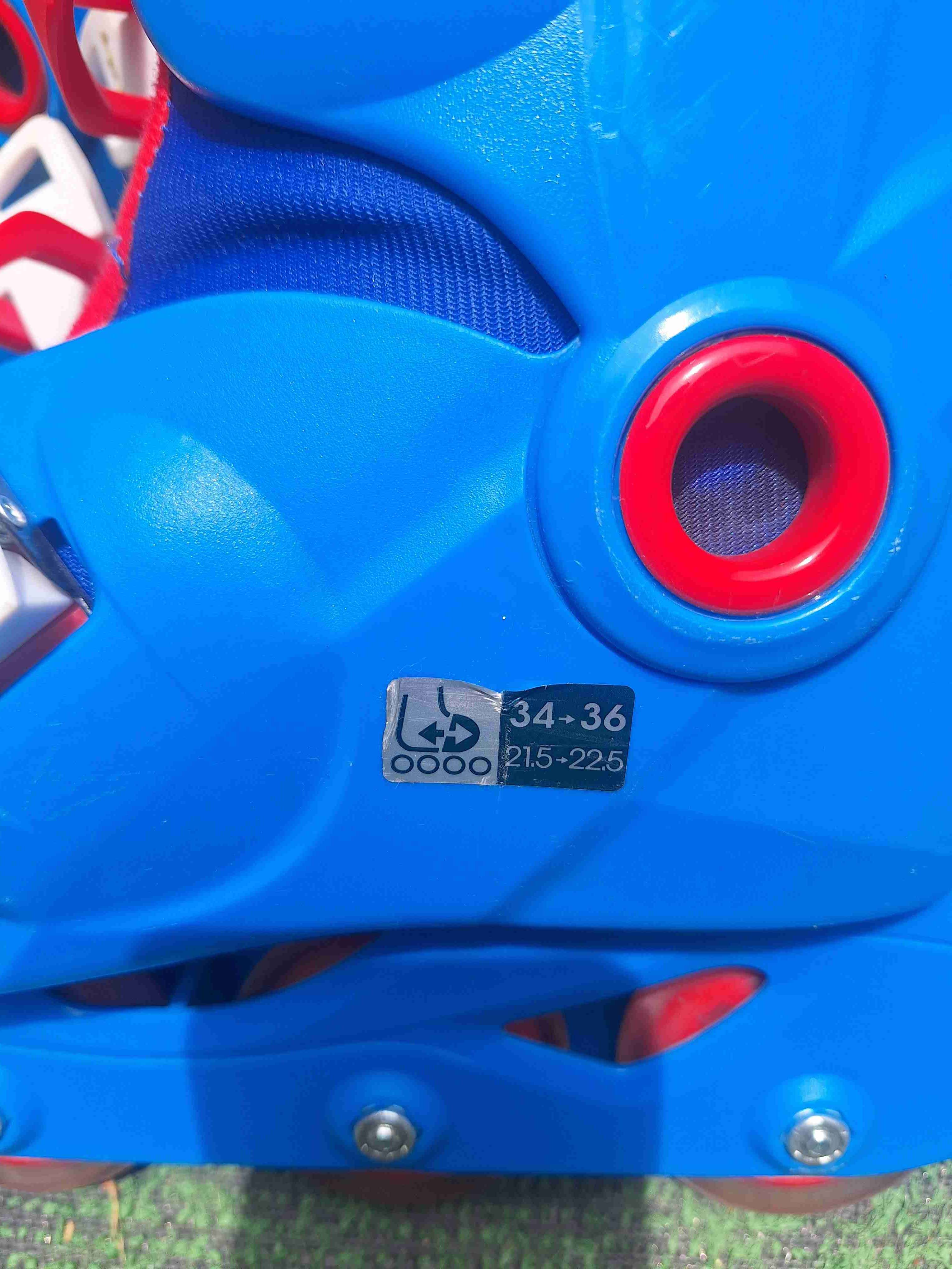 Patines en línea azules Oxelo - miniatura 4