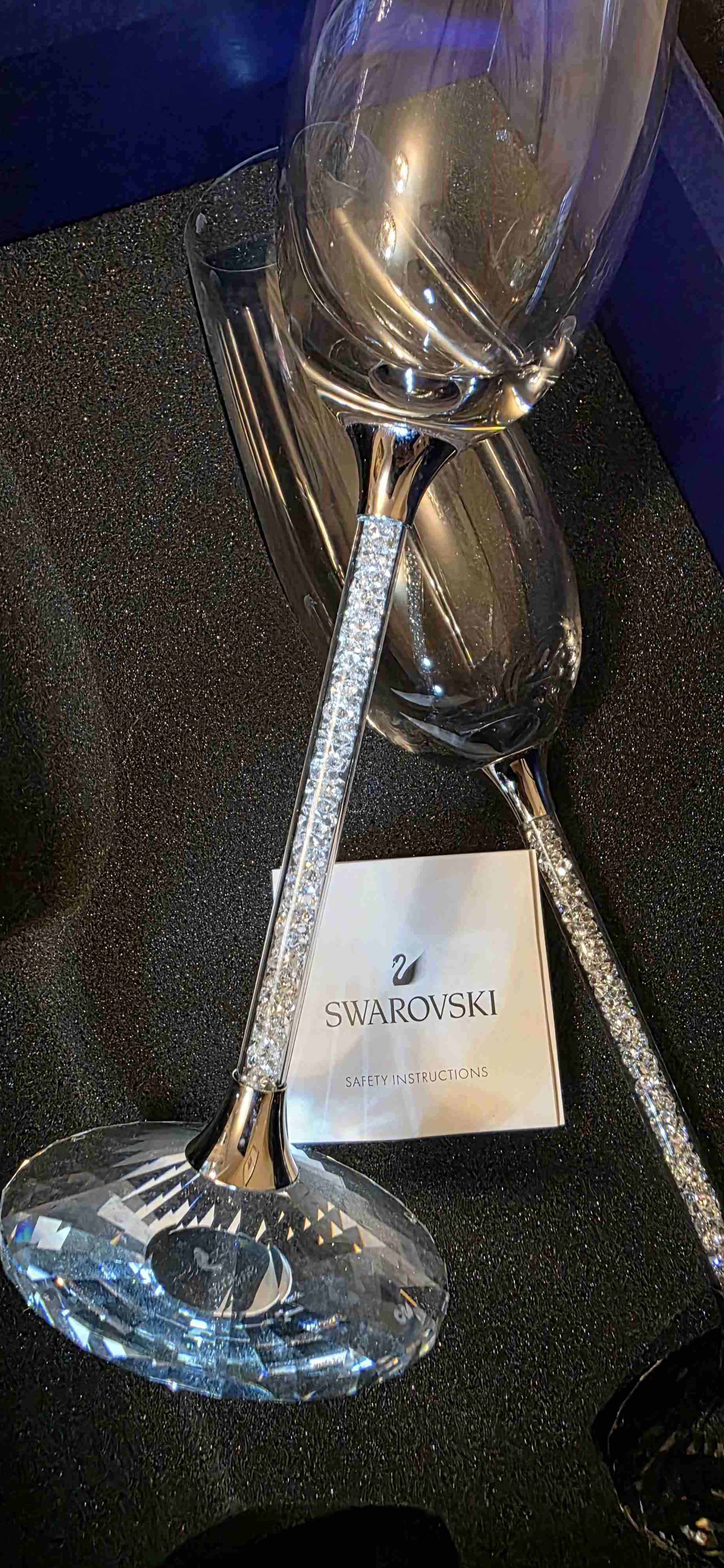 Copas de cristal Swarovski