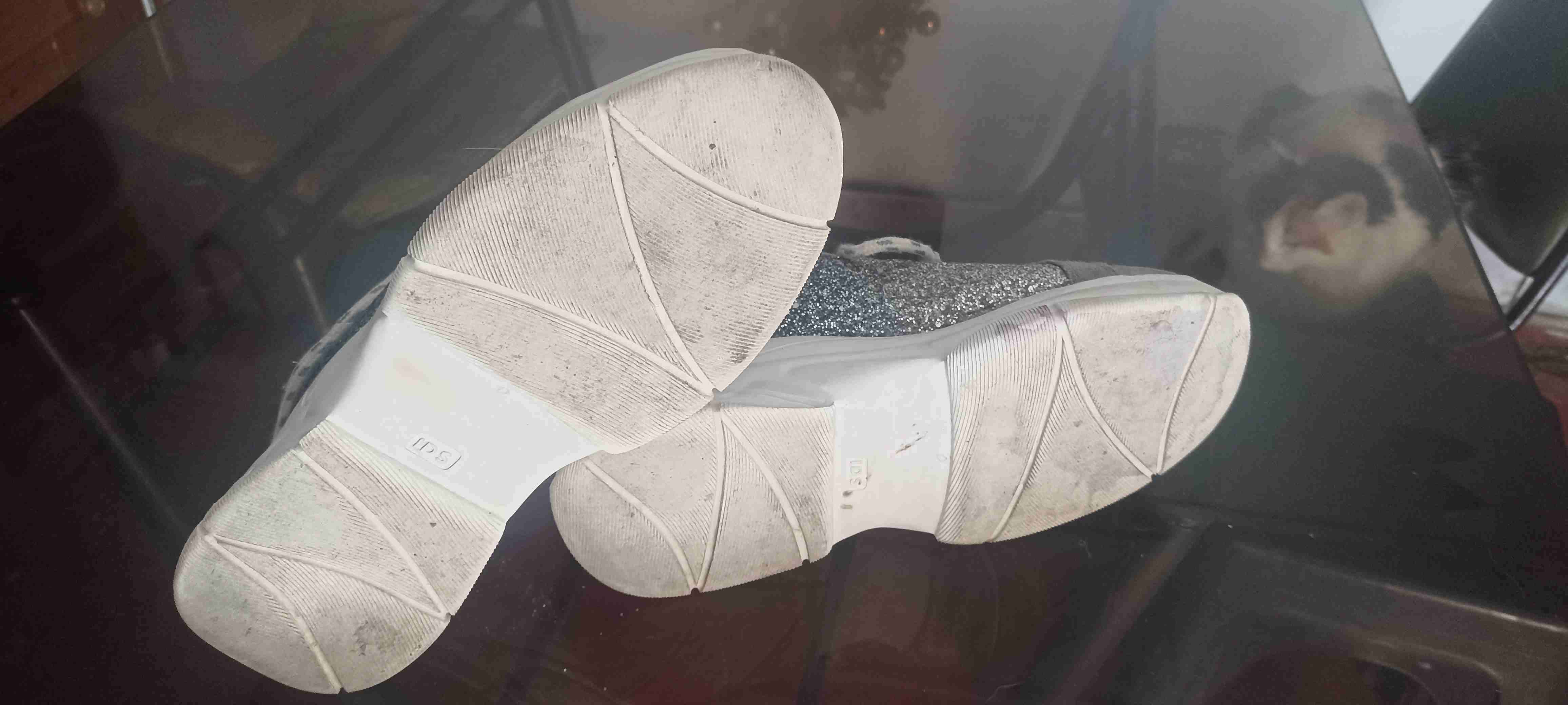 Tacones plateados Sarkany brillantes - miniatura 5