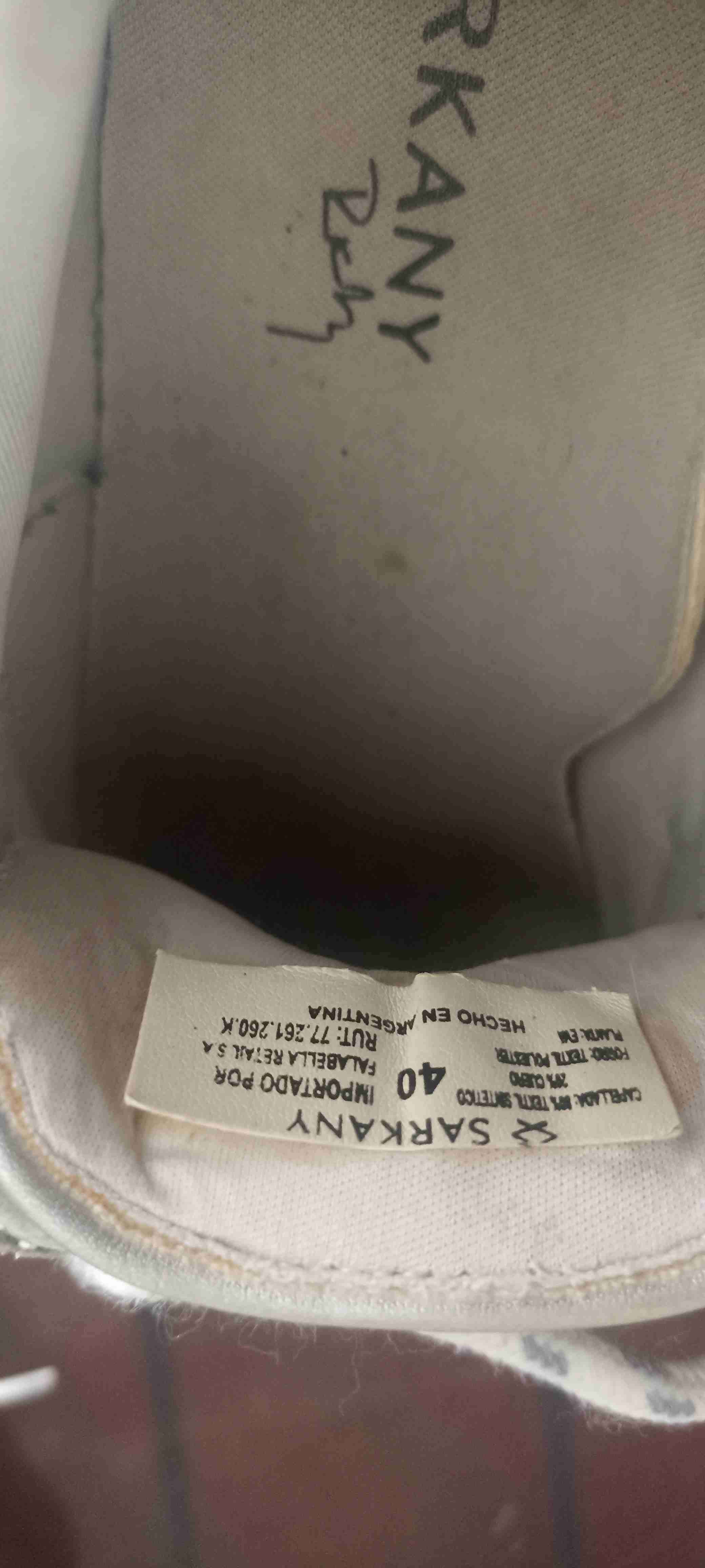 Tacones plateados Sarkany brillantes - miniatura 6