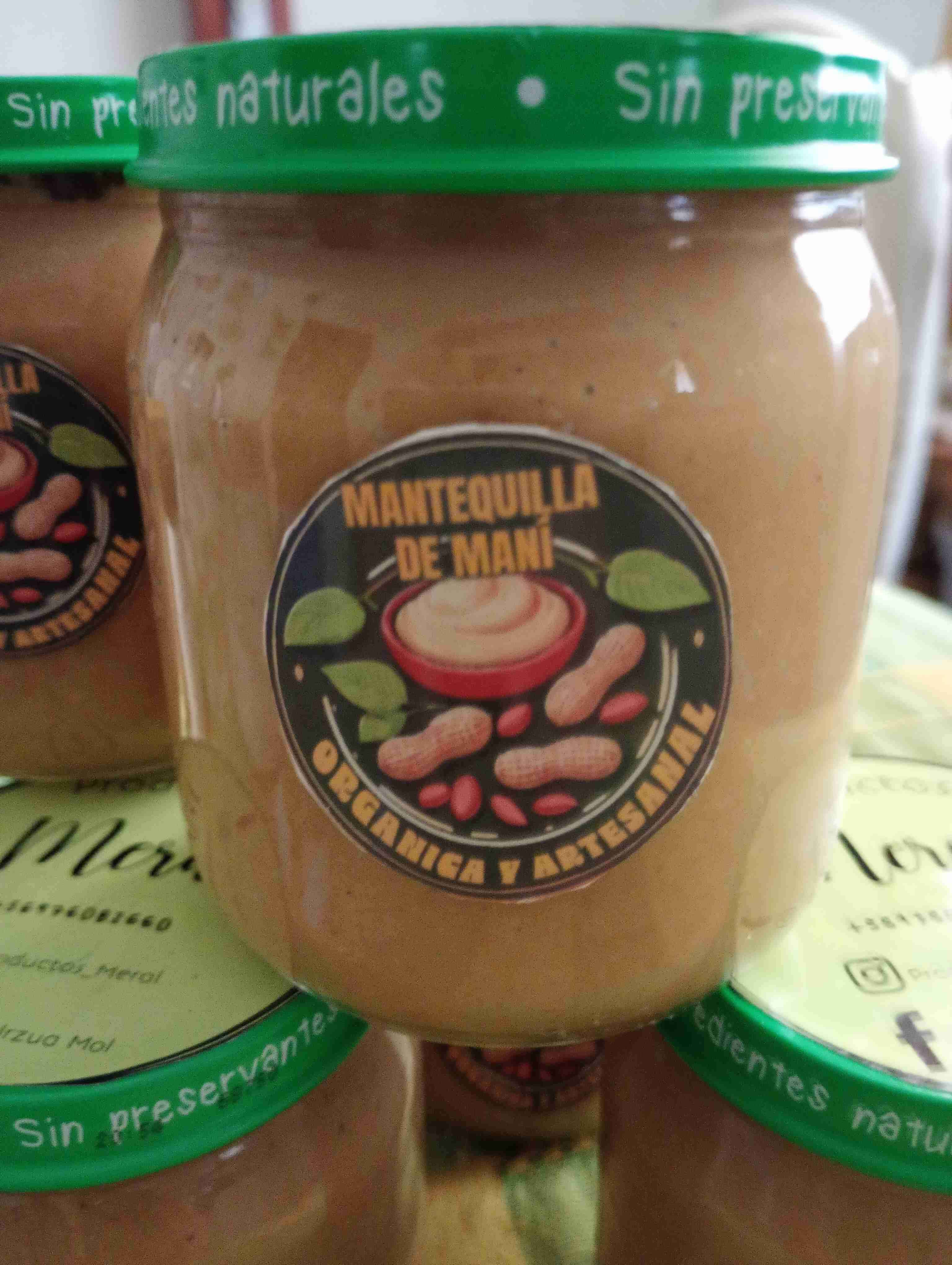 Mantequilla de maní orgánica