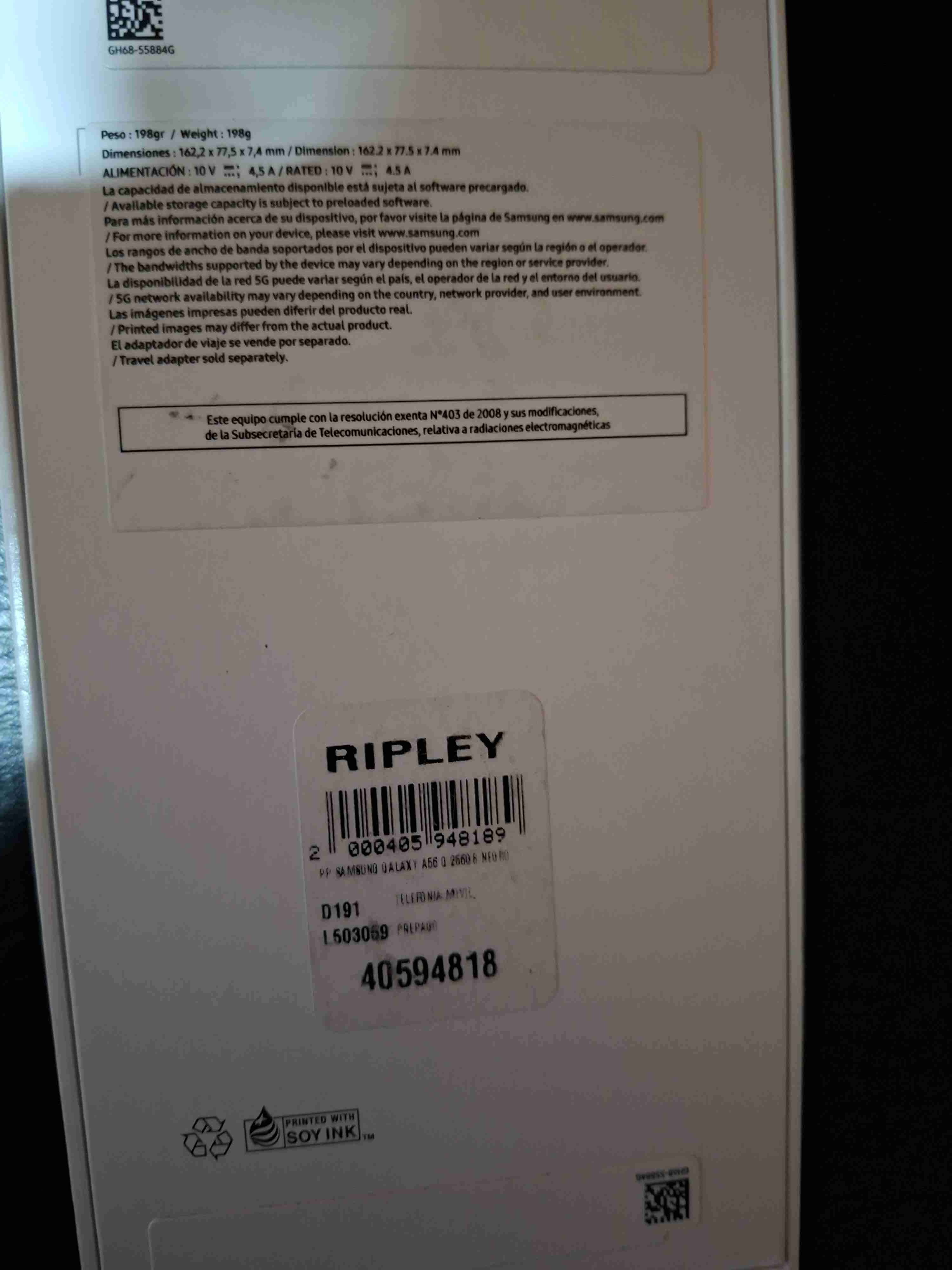 Teléfono Samsung Galaxy A56 5G - miniatura 3