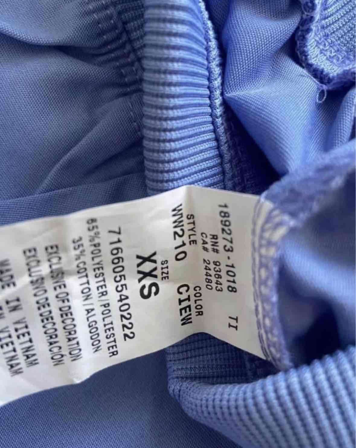 Pantalones uniforme azul claro con bolsillos - miniatura 2