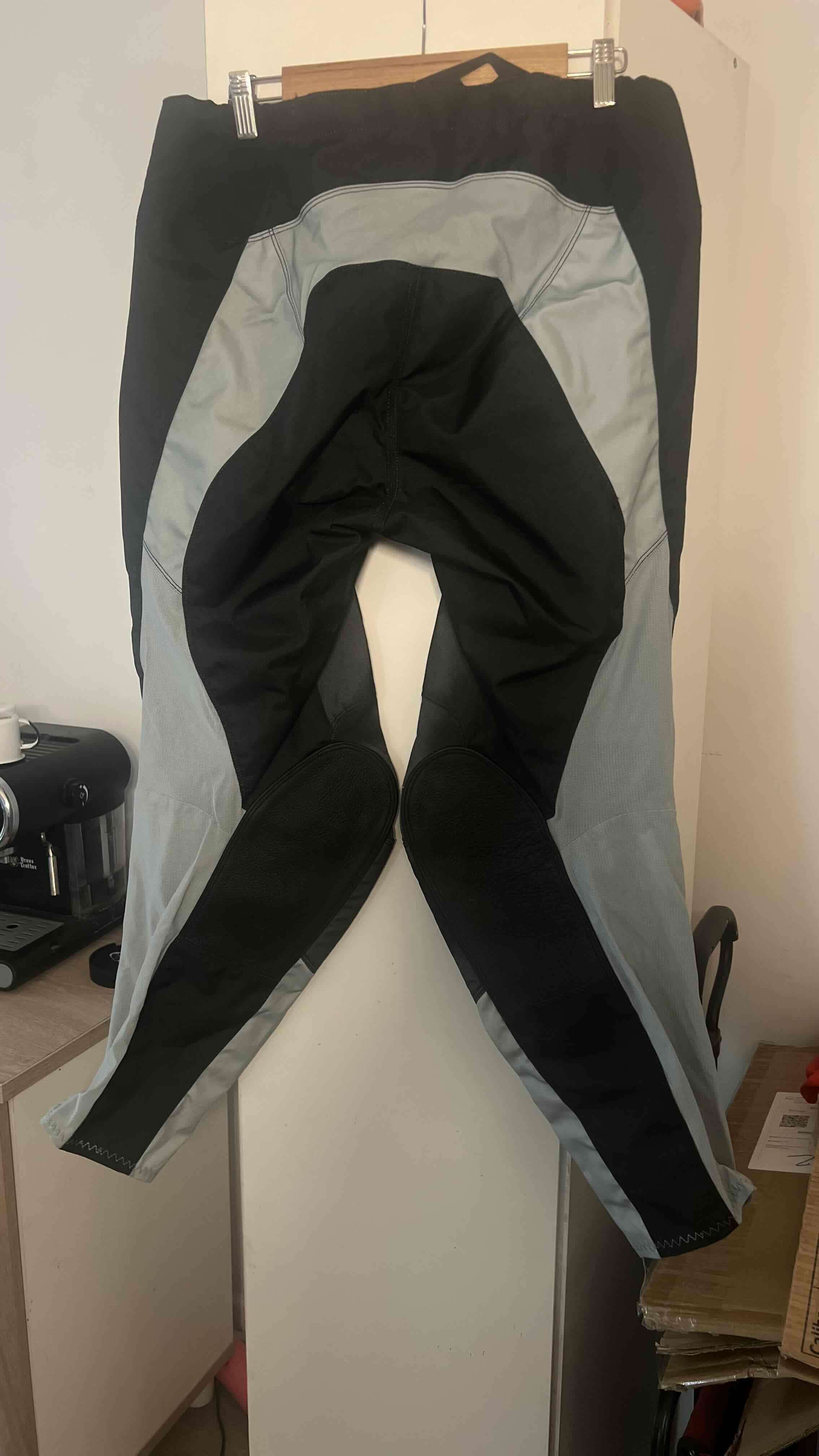 Pantalones de motocross Fox negros unisex - miniatura 2