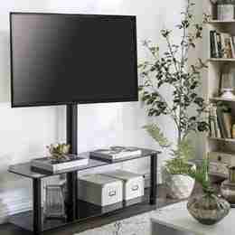 Soporte de TV con mesa de cristal - miniatura 3