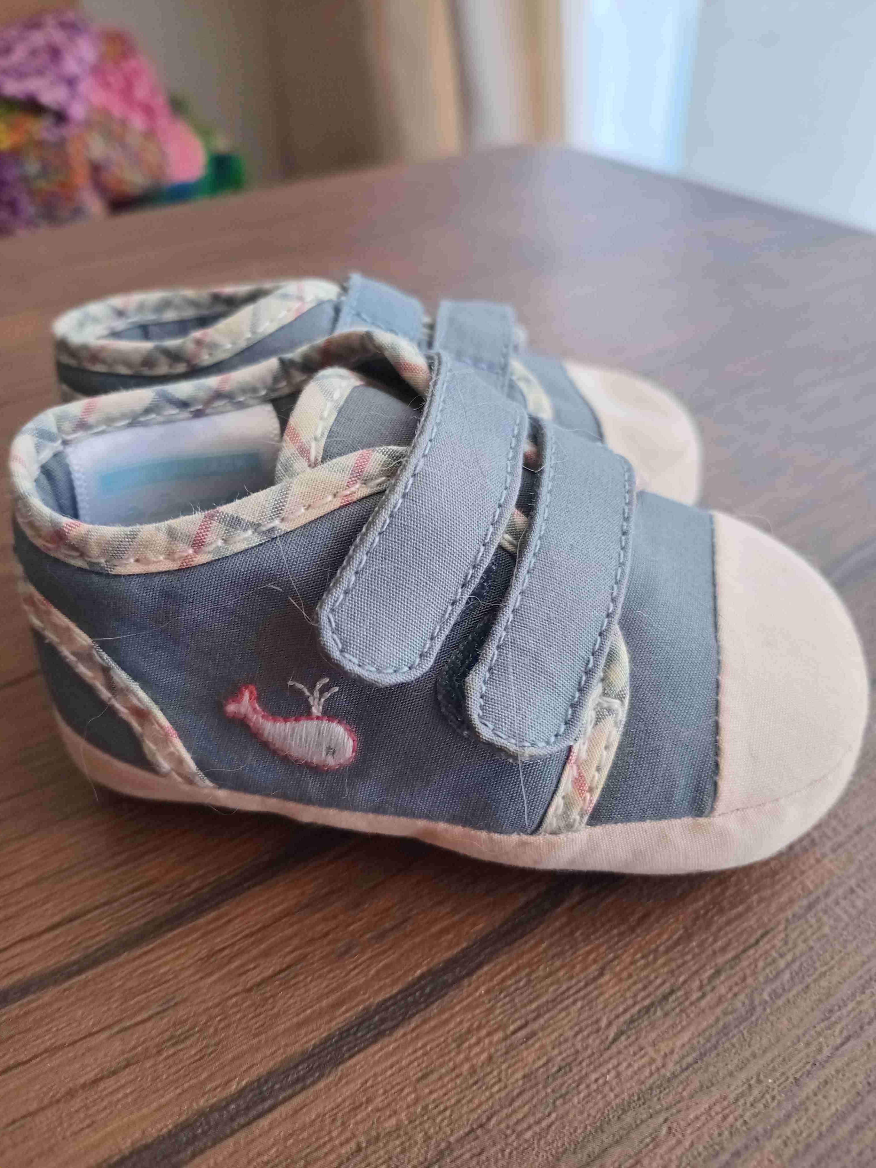 Zapatillas bebé celestes - miniatura 2