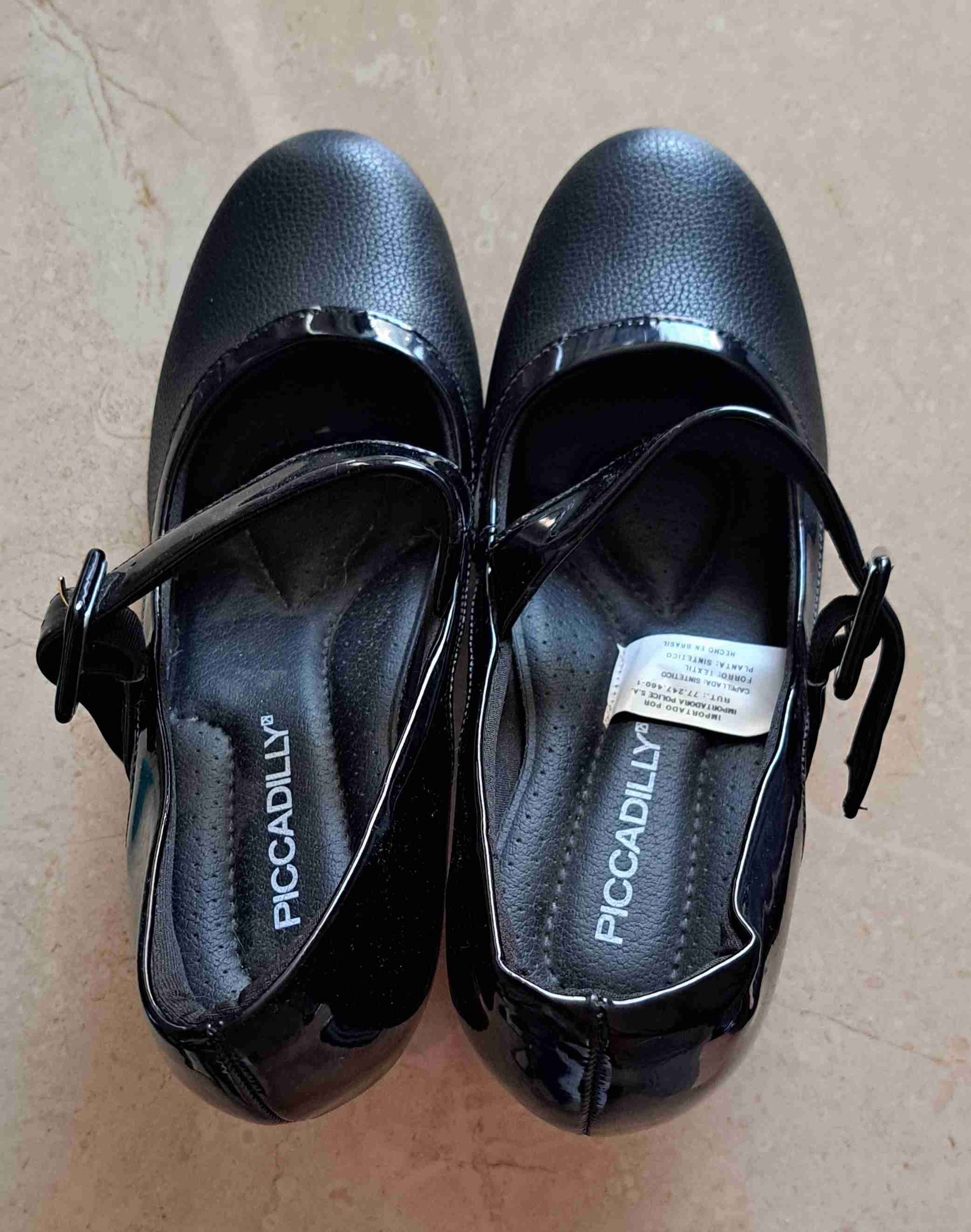 Zapato formal negro con hebilla - miniatura 2
